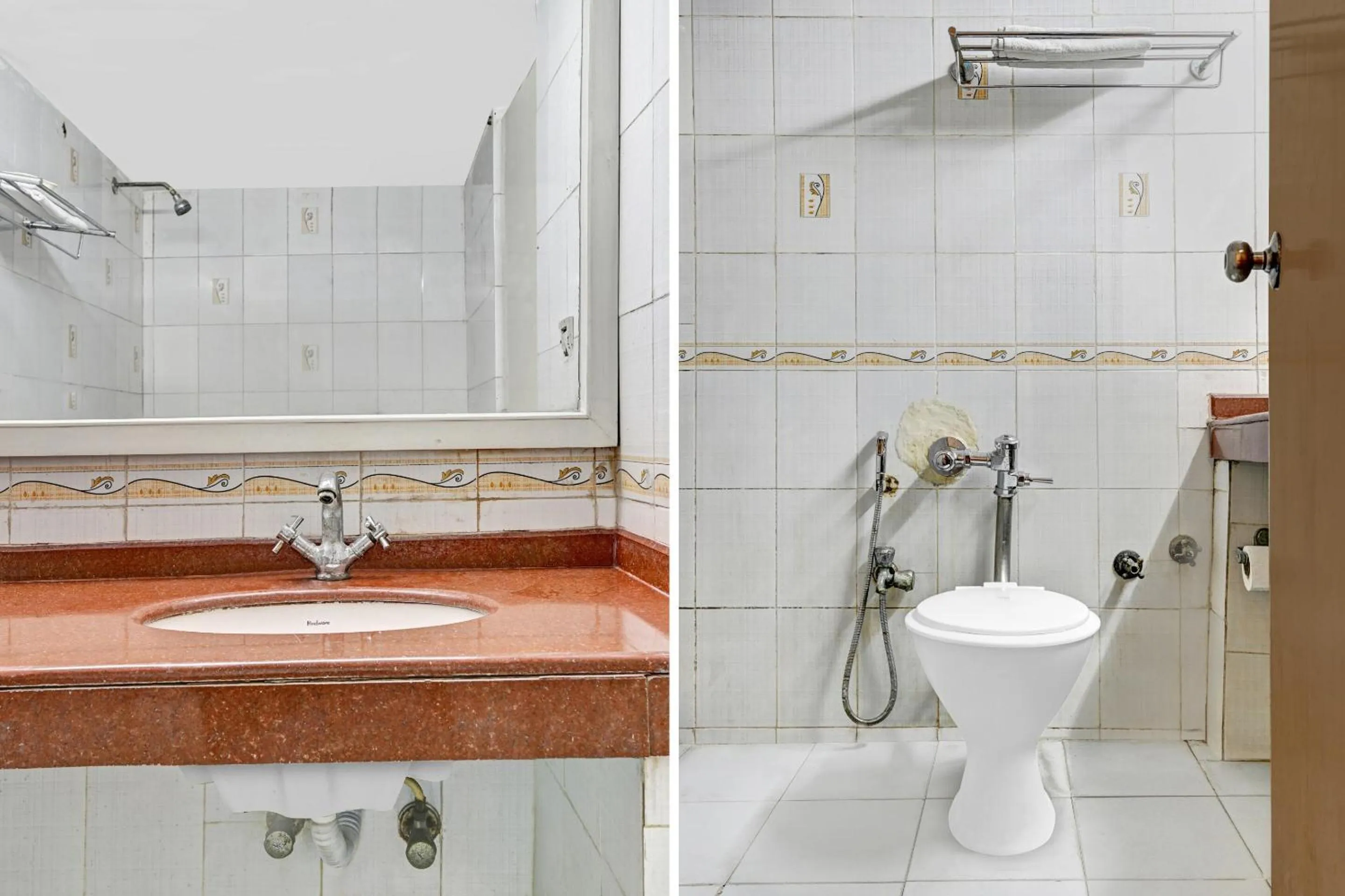 Bathroom in Townhouse OAK Hotel Belsons Taj Mahal