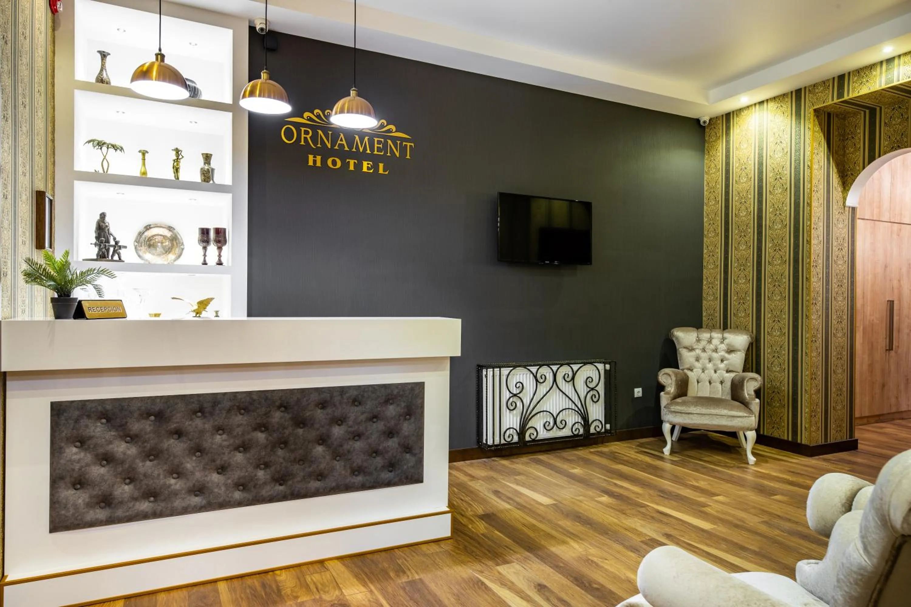 Lobby or reception in Ornament Hotel