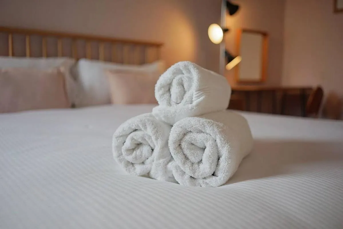 Bed in The Alma Taverns Boutique Suites - Room 1 - Hopewell