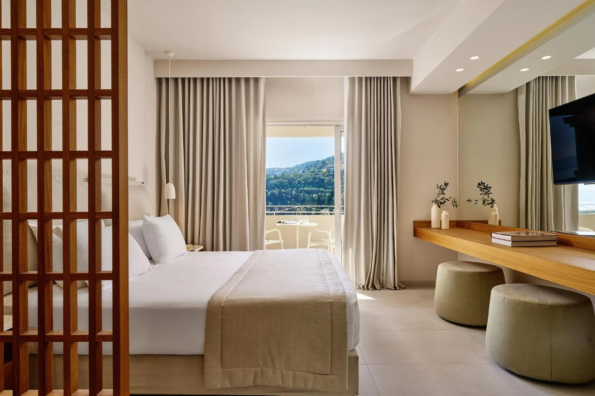 Bedroom, Bed in San Antonio Corfu Resort (Adults Only)