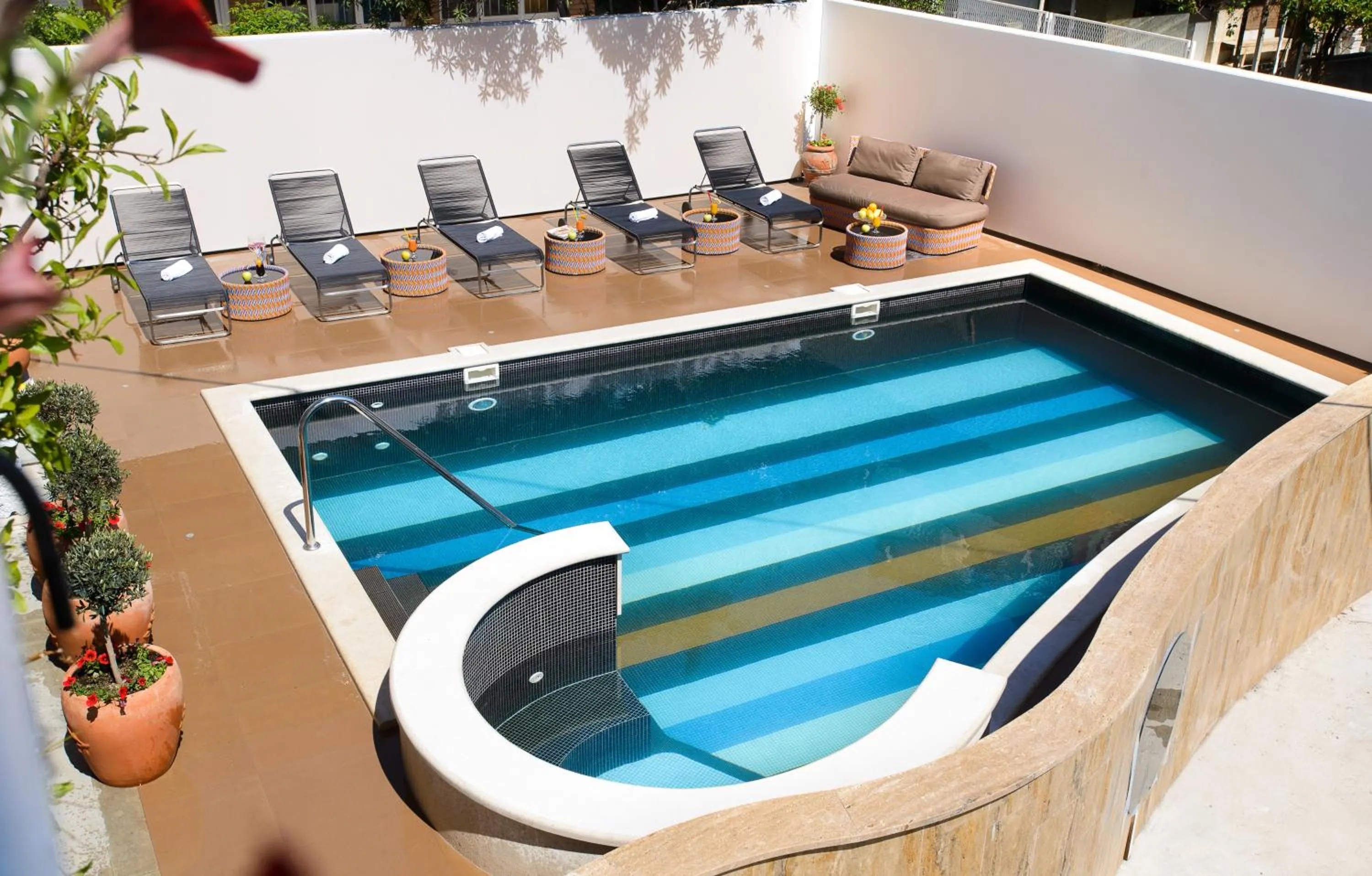 Swimming pool in Boban Luxury Suites