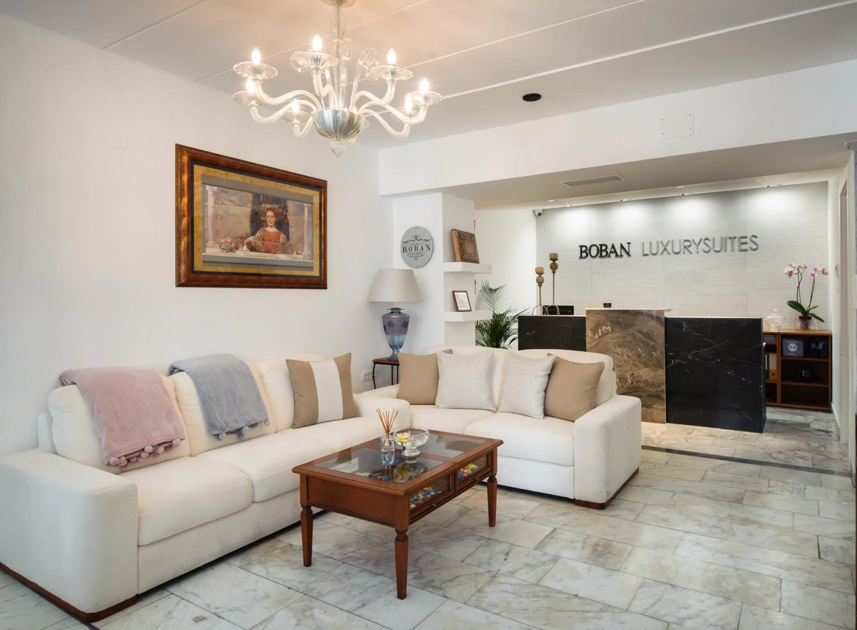 Lobby or reception in Boban Luxury Suites