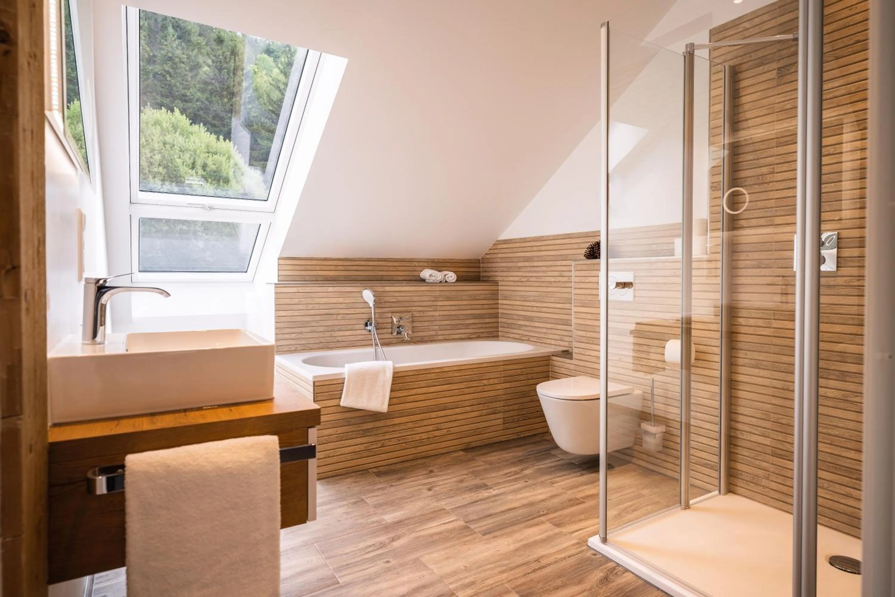 Bathroom in Hotel Großbach