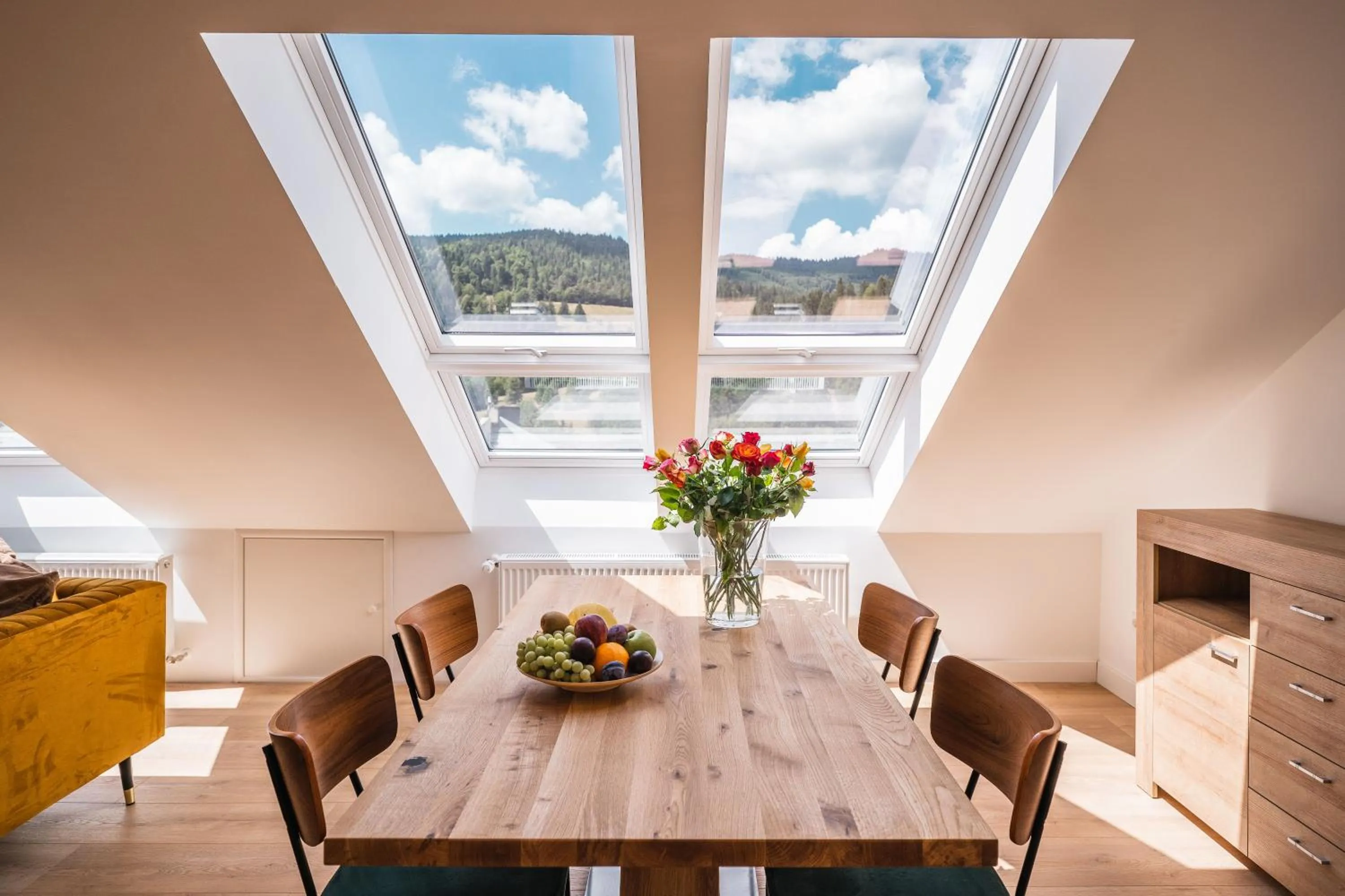 Seating area in Hotel Großbach