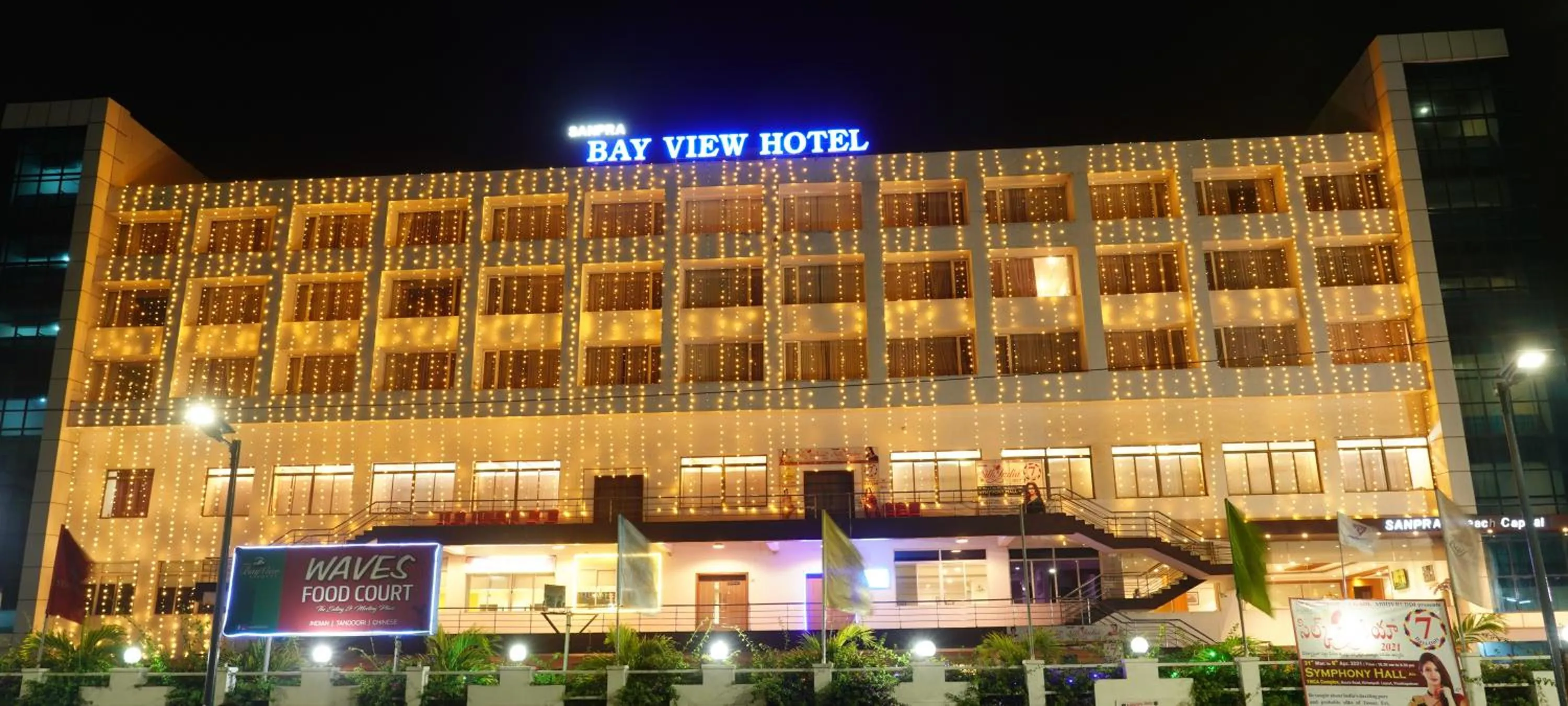Property building in Bay View Hotel Vizag