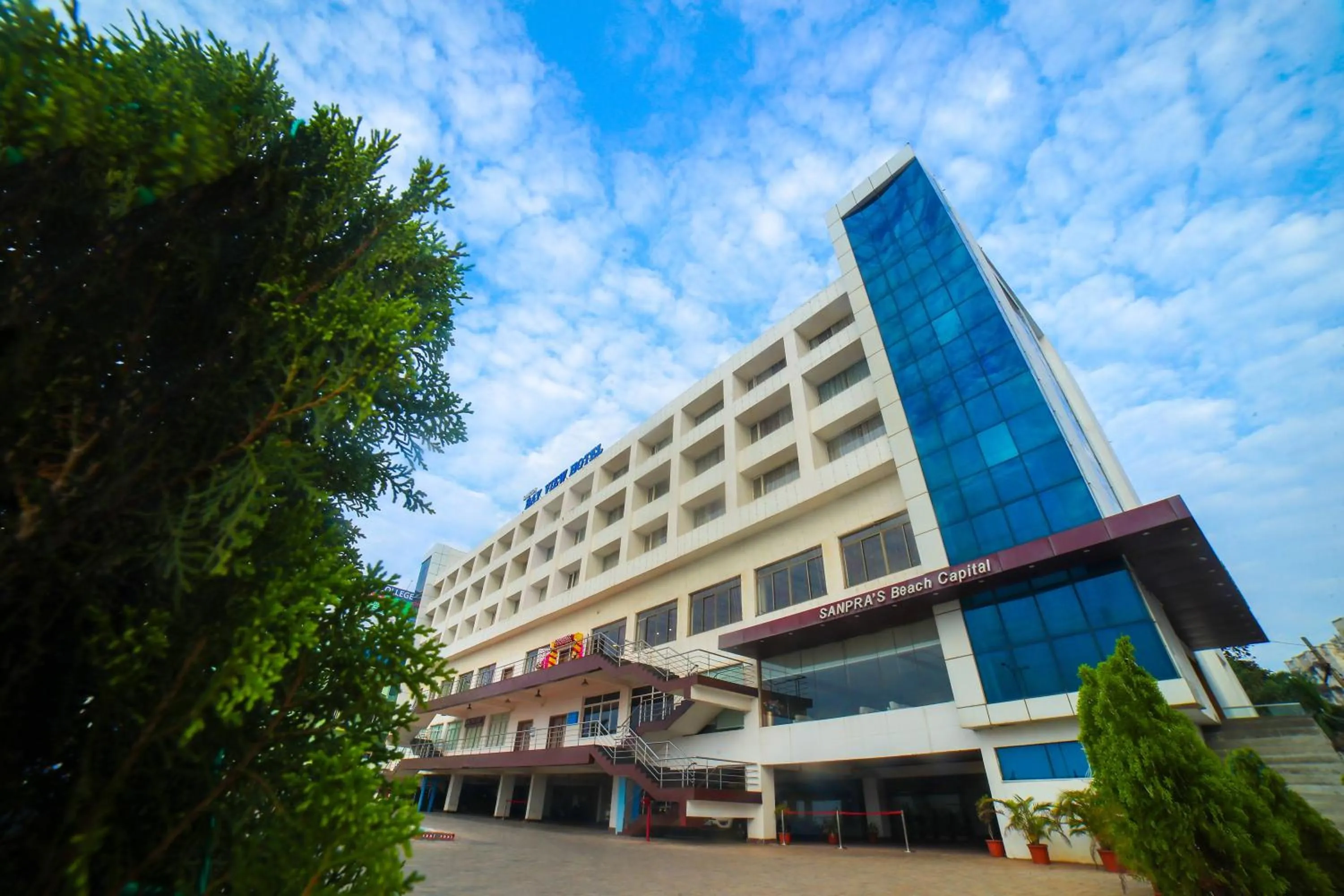 Property building in Bay View Hotel Vizag
