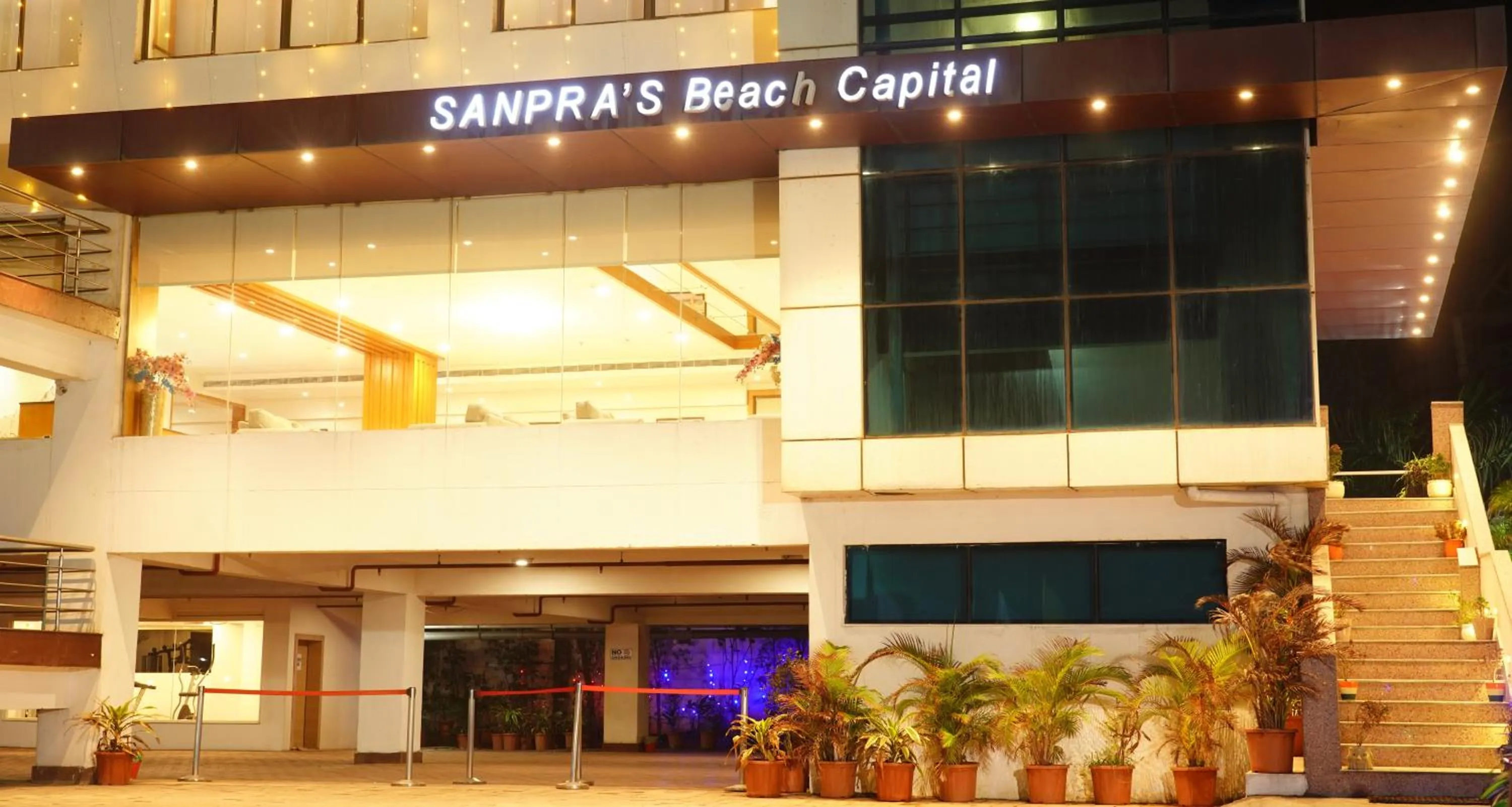 Facade/entrance in Bay View Hotel Vizag