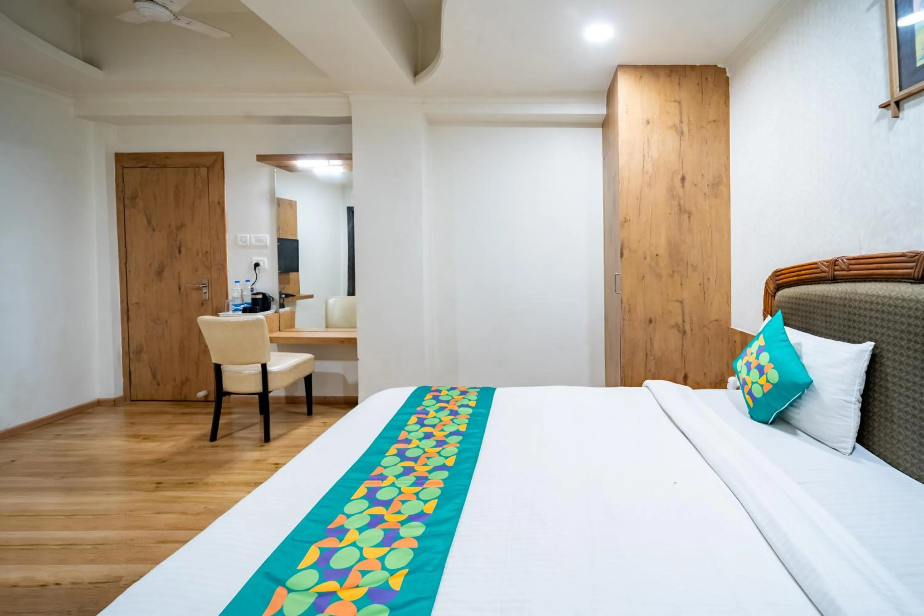 Bedroom, Bed in Treebo Kamal Regency