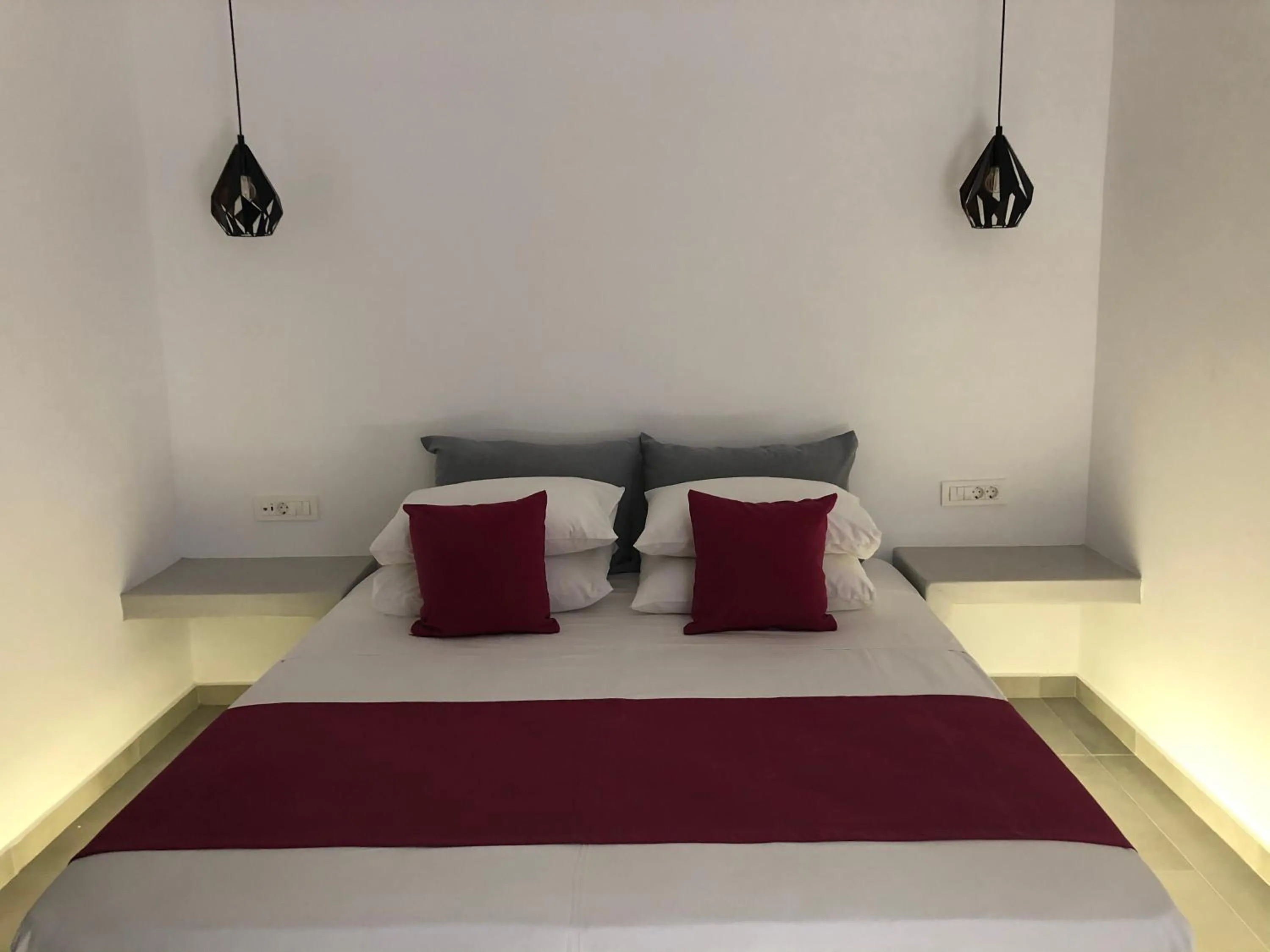 Bed in Dragonfly Villas