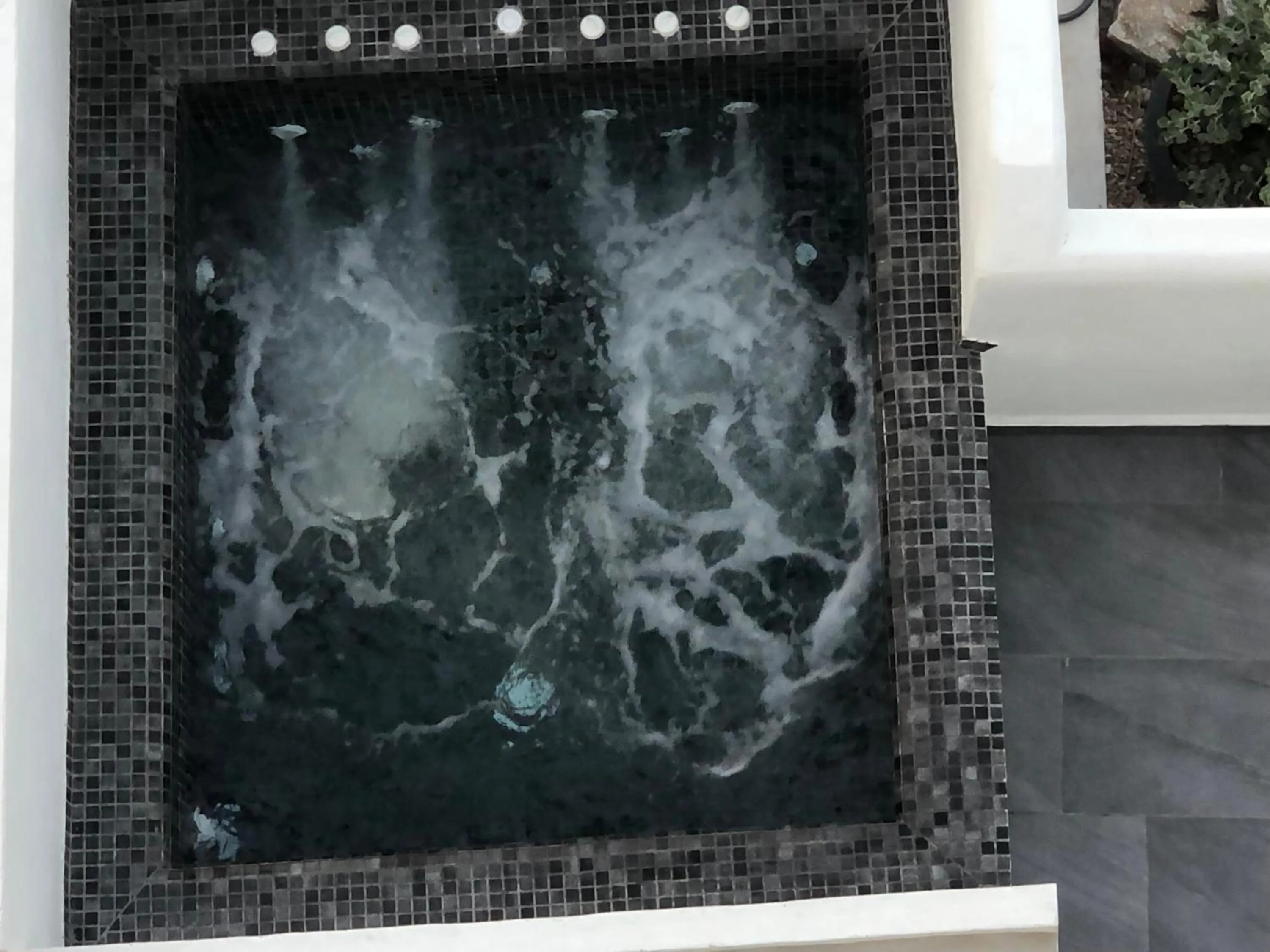 Hot Tub in Dragonfly Villas