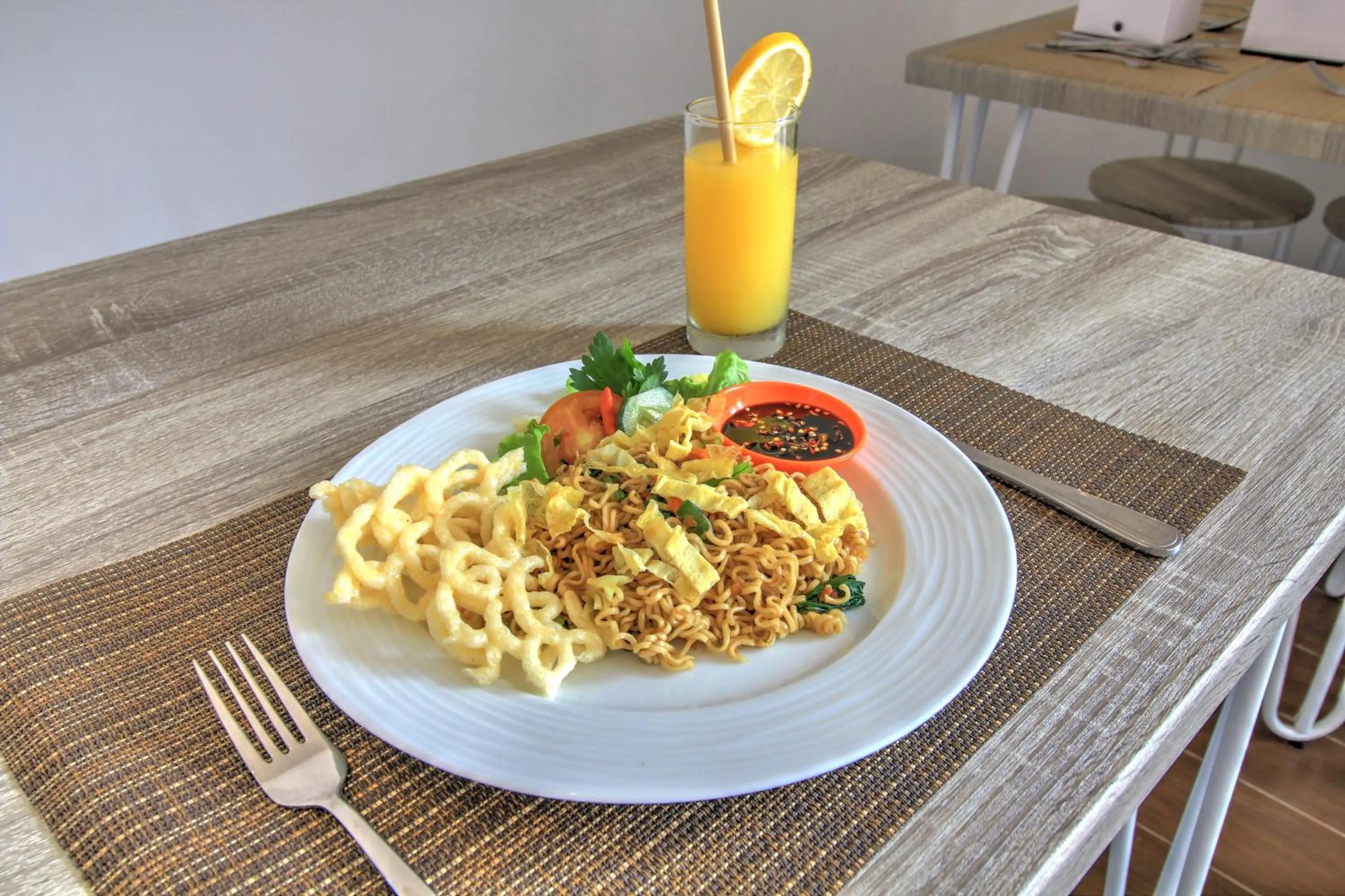 Breakfast in JnJ Guest House