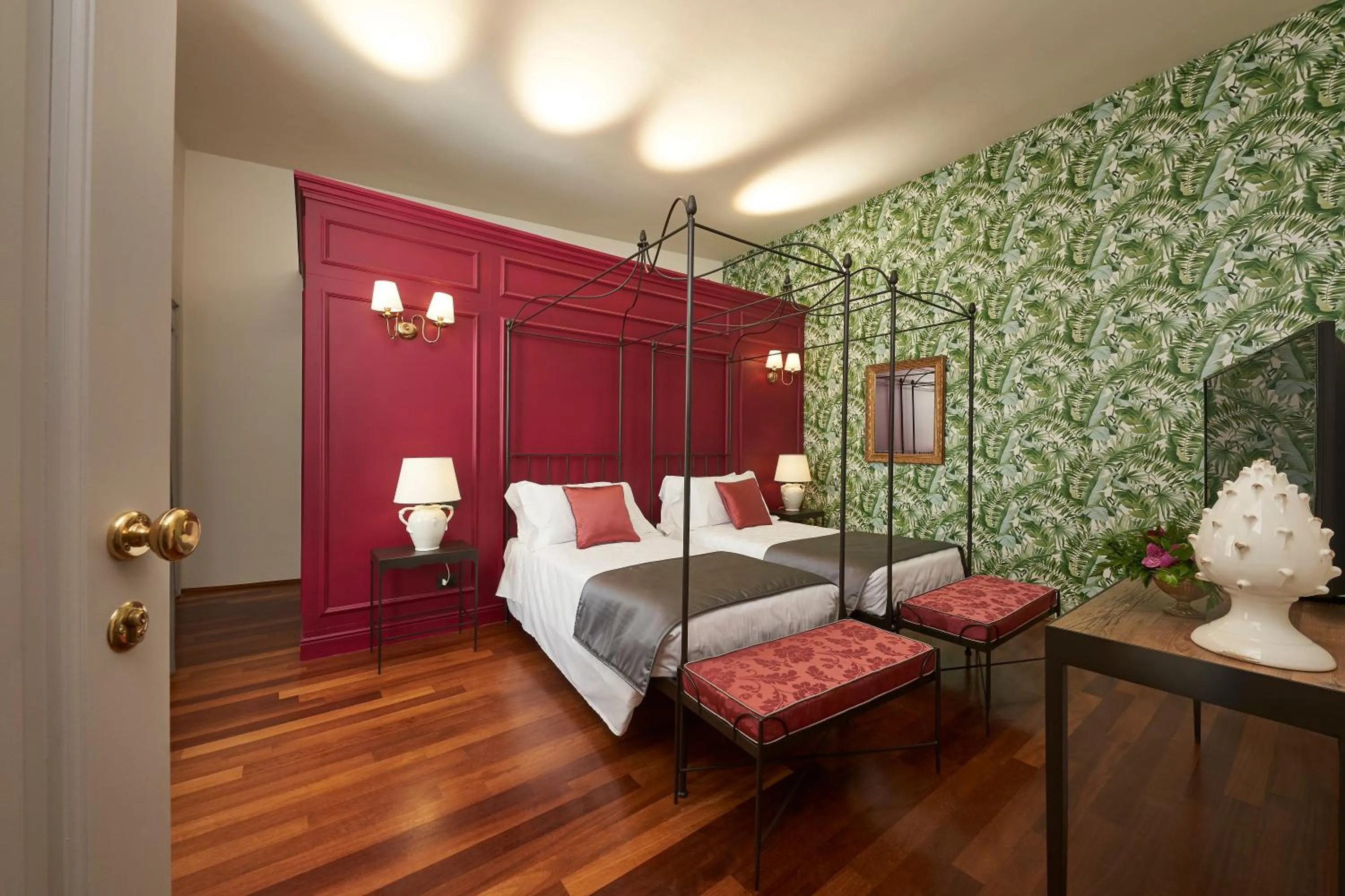 Bed in Peruzzi Urban Residences