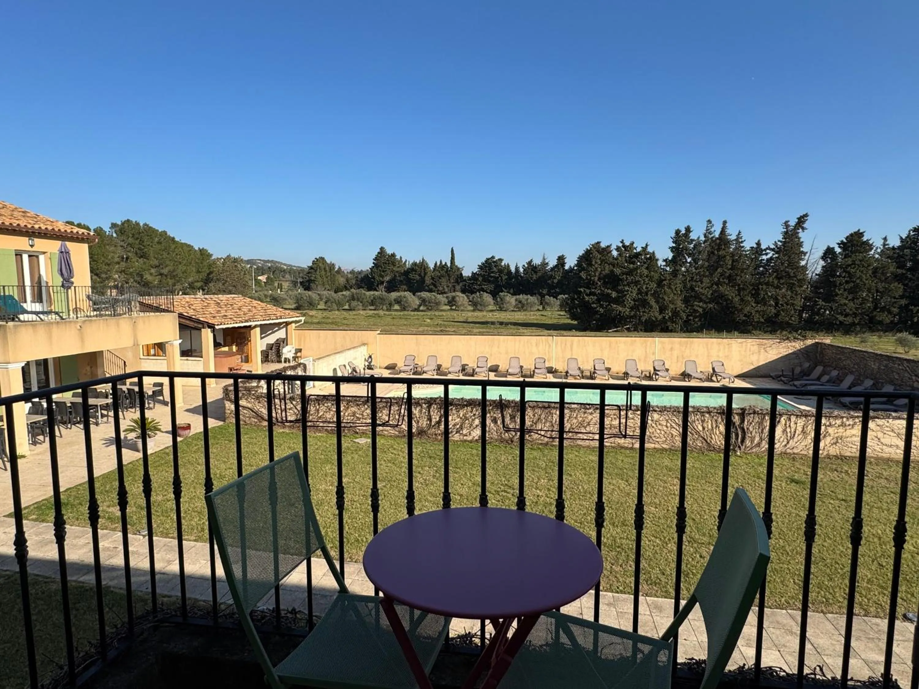 Mountain view in Hotel Terriciaë aux portes de Maussane les Alpilles