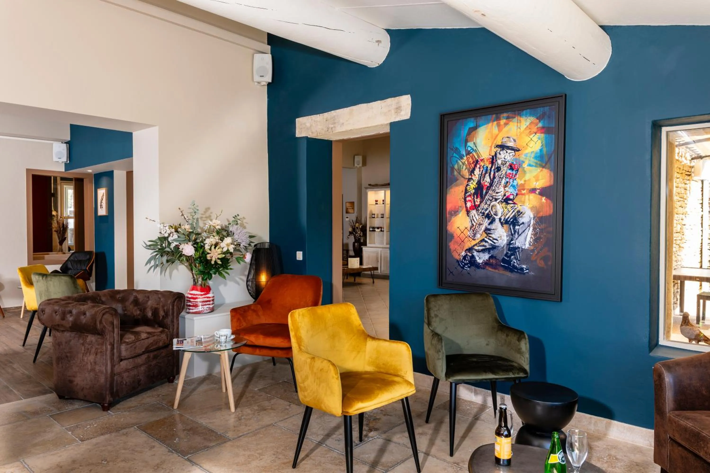 Lounge or bar in Mas De La Senancole & Spa