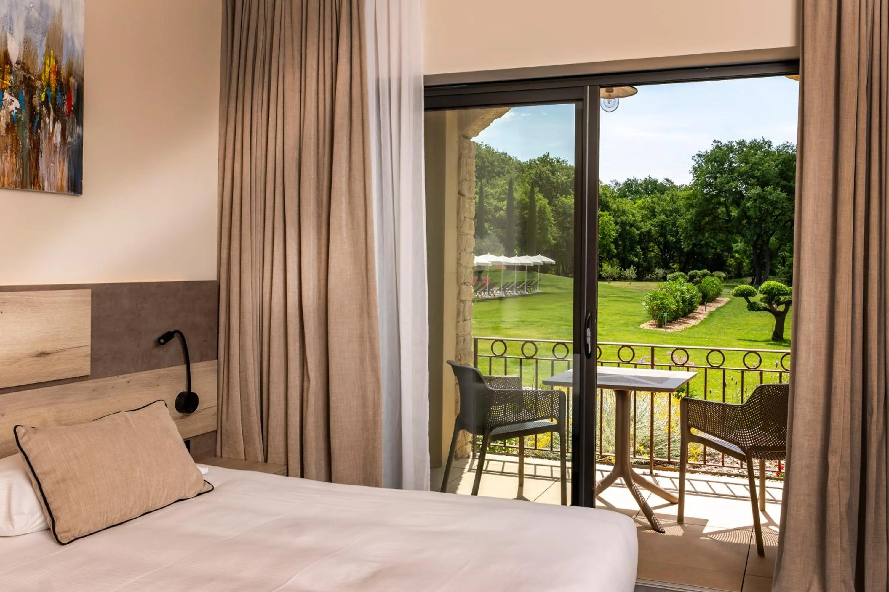 Bedroom, Bed in Mas De La Senancole & Spa