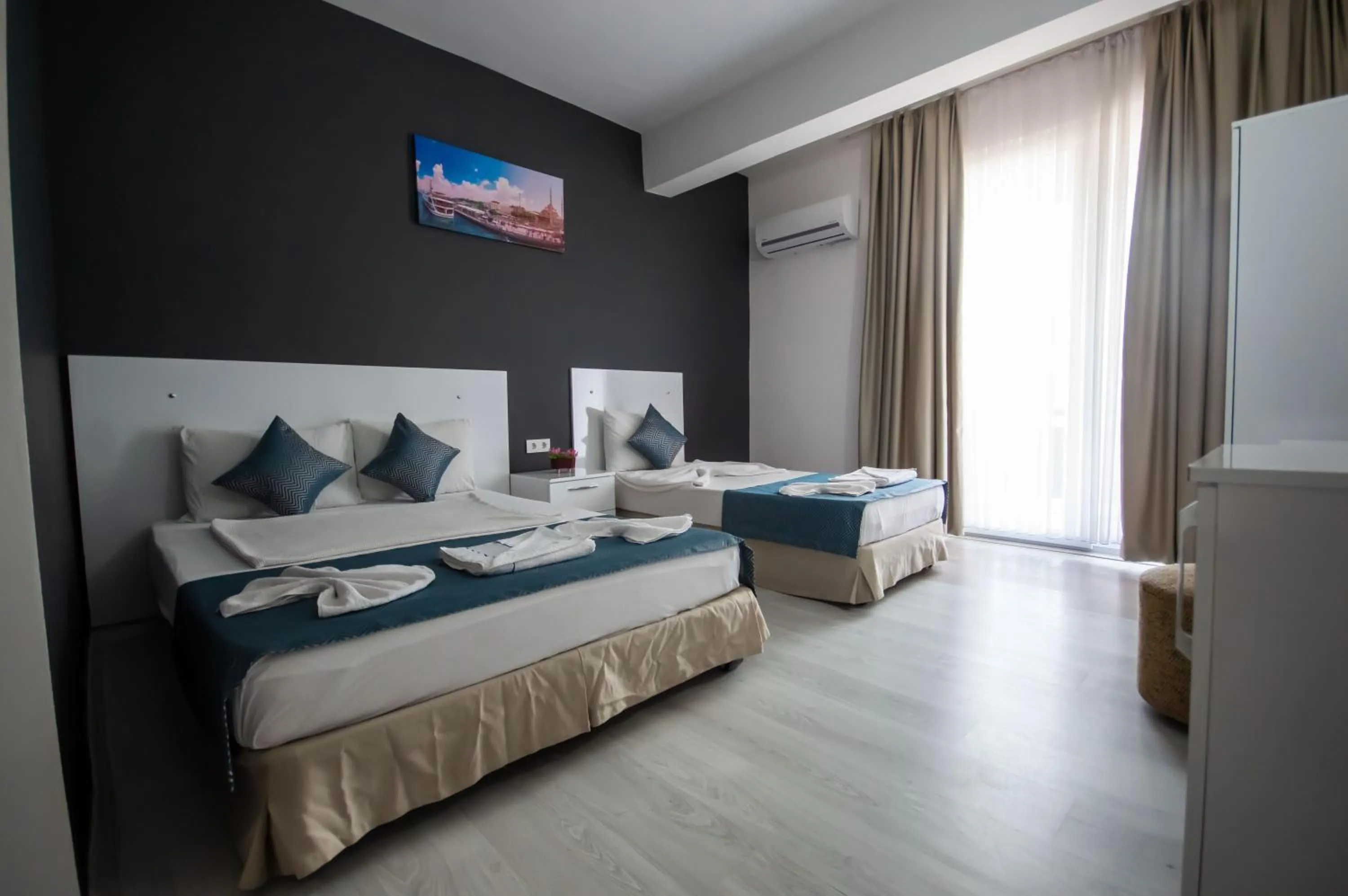 Photo of the whole room, Bed in MOONBOW BEACH HOTEL