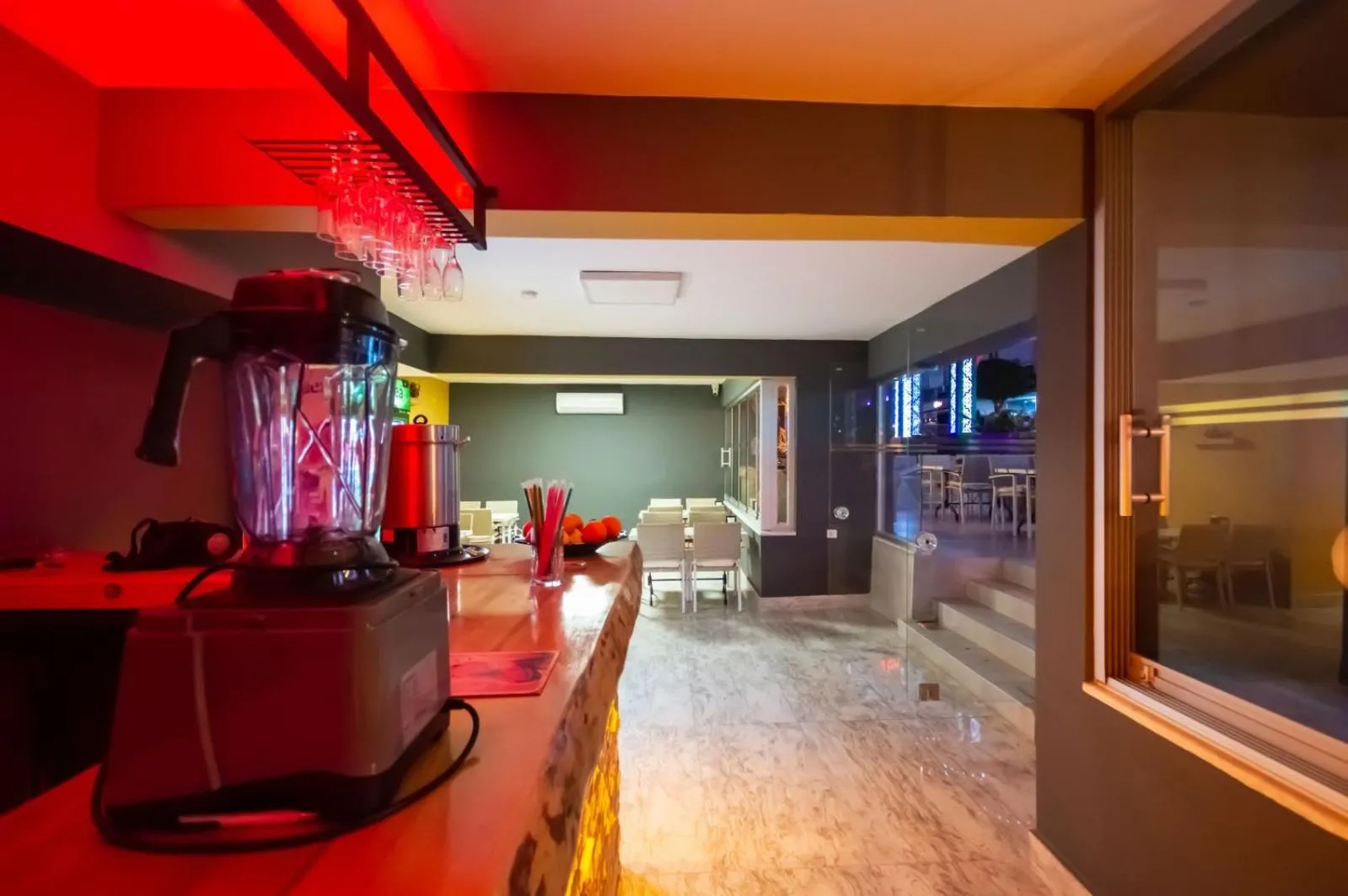 Lounge or bar in MOONBOW BEACH HOTEL