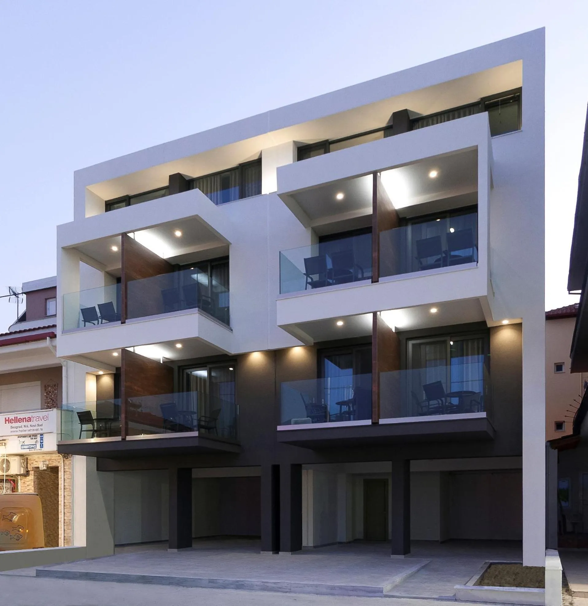 Property building in Olympos Suites Apartments