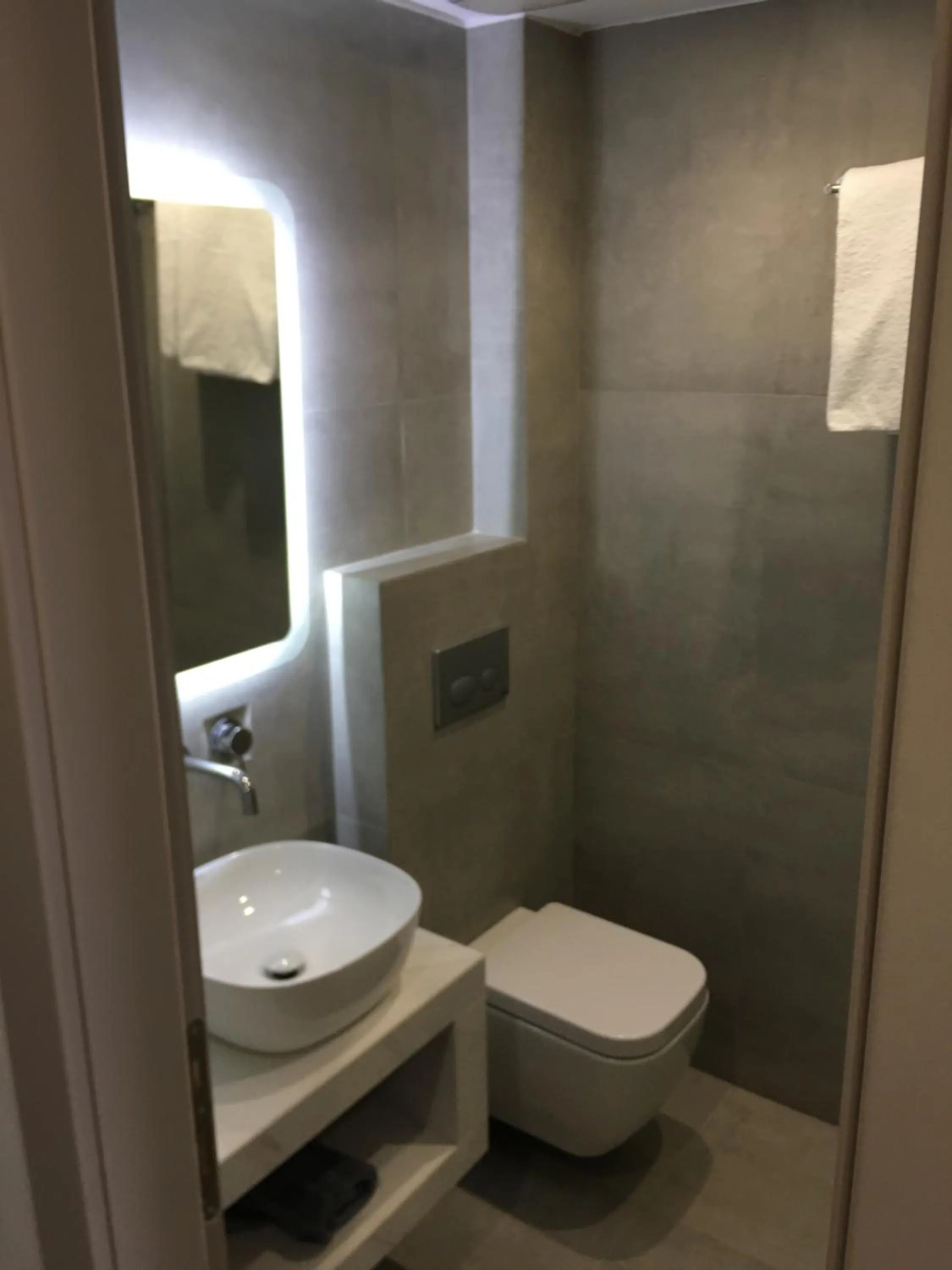 Toilet in Olympos Suites Apartments