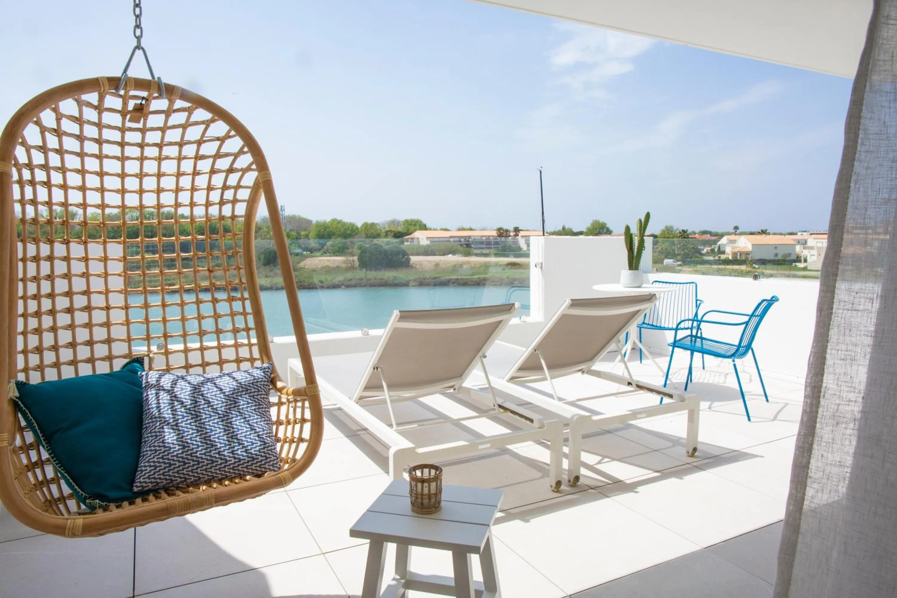 Natural landscape in Les Bulles de Mer - Hotel & Spa sur la Plage