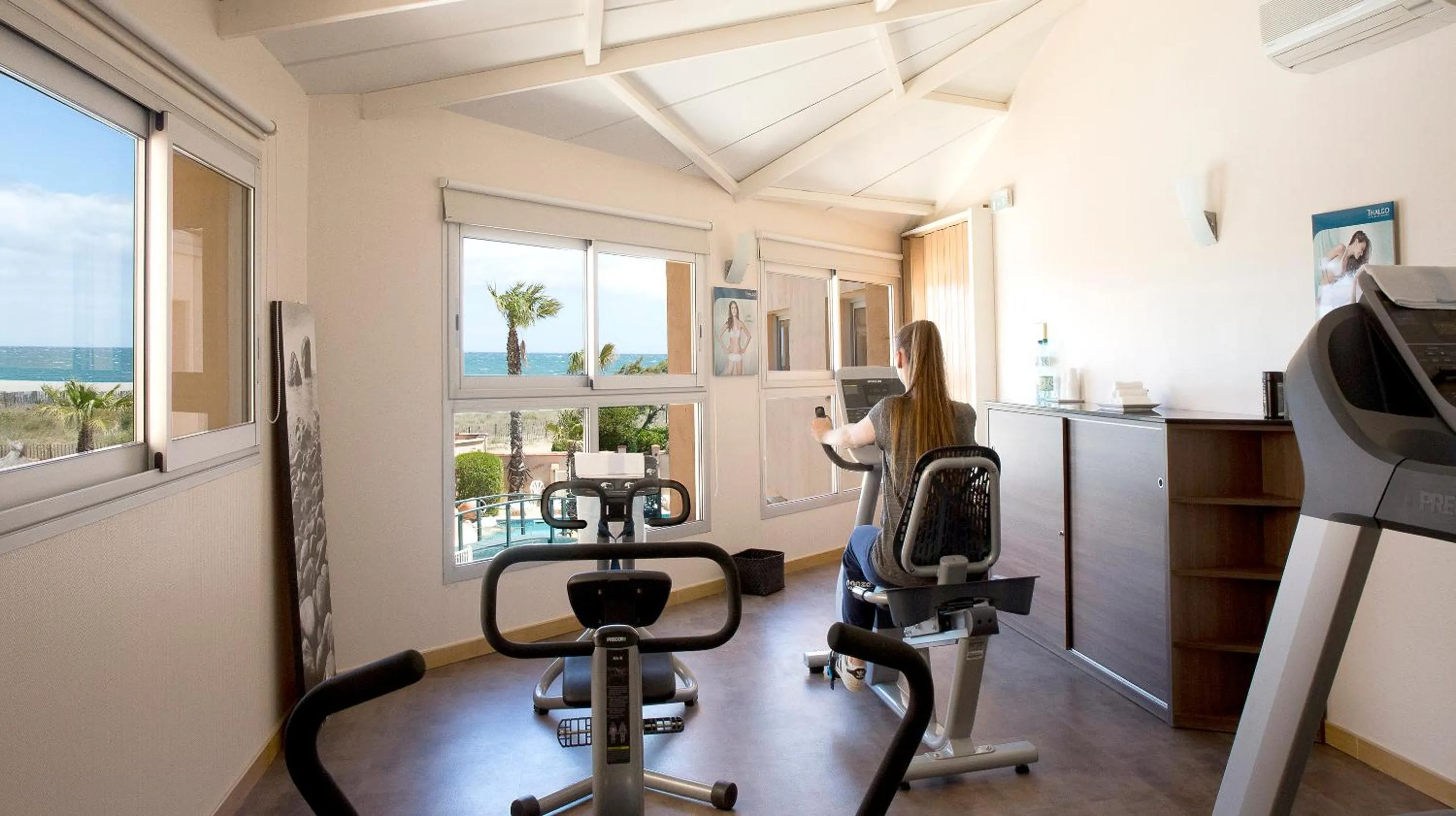 Fitness centre/facilities in Les Bulles de Mer - Hotel & Spa sur la Plage