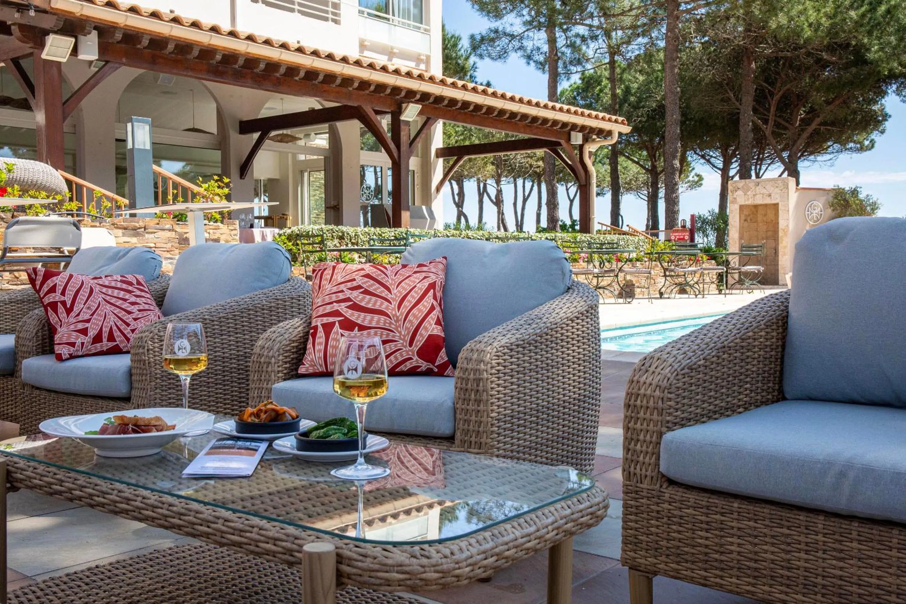 Restaurant/places to eat in Grand Hôtel Du Lido