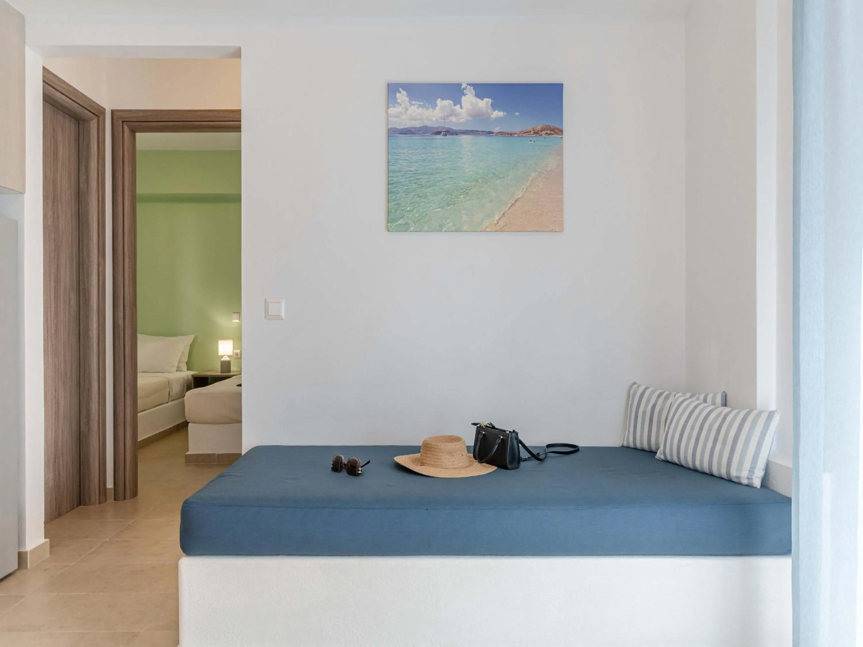 Staff, Bed in Evripus Suites