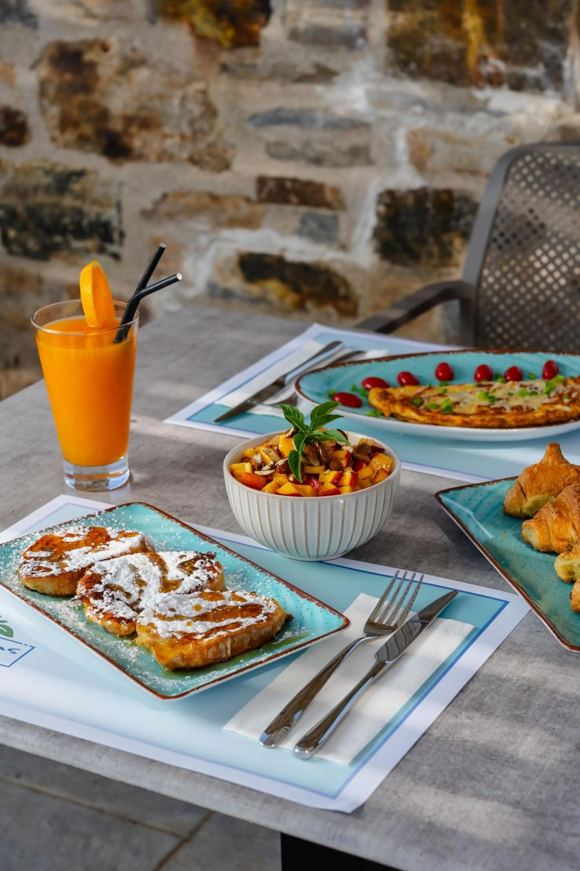 Property building in Evripus Suites