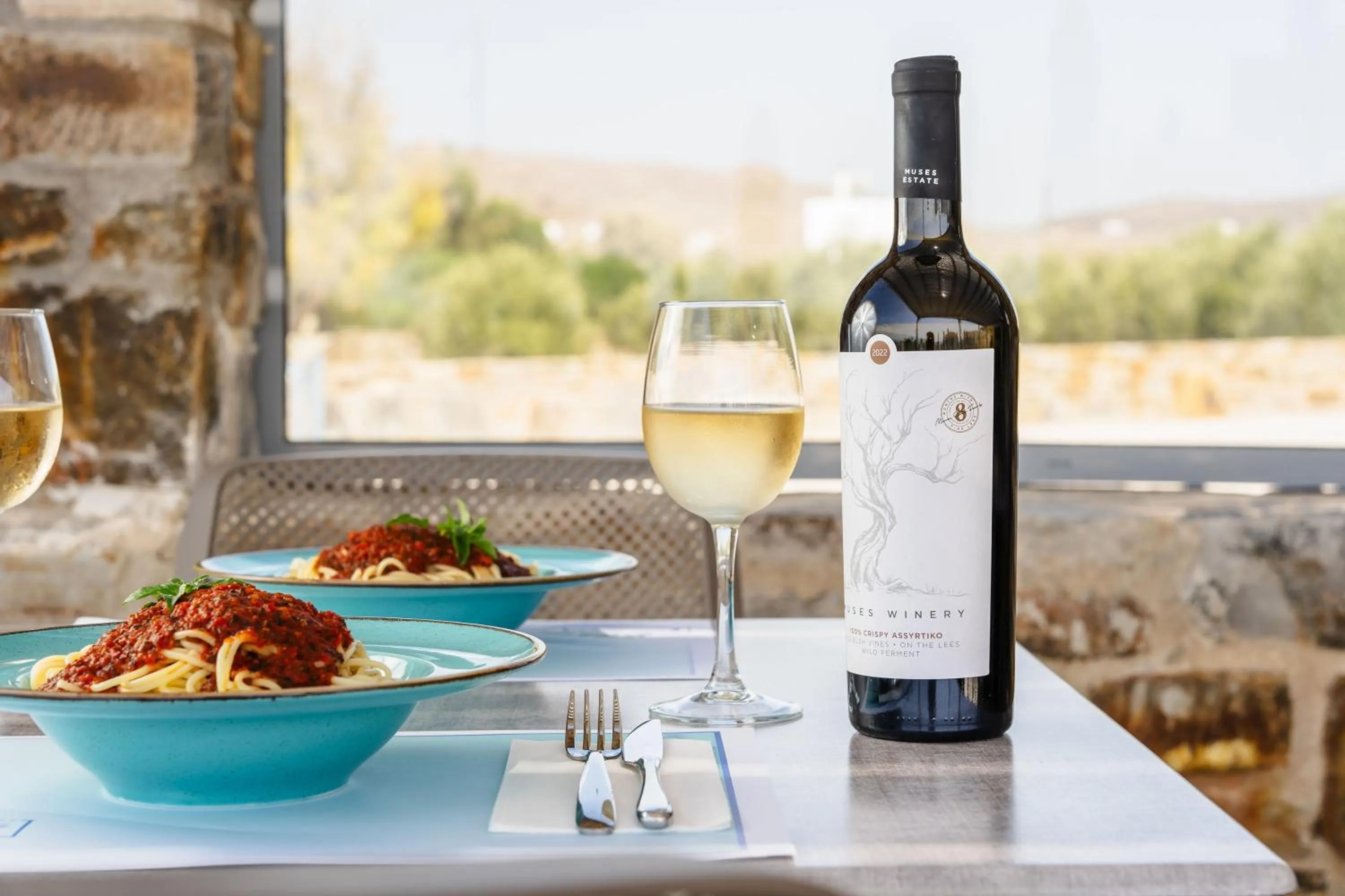 Property building in Evripus Suites