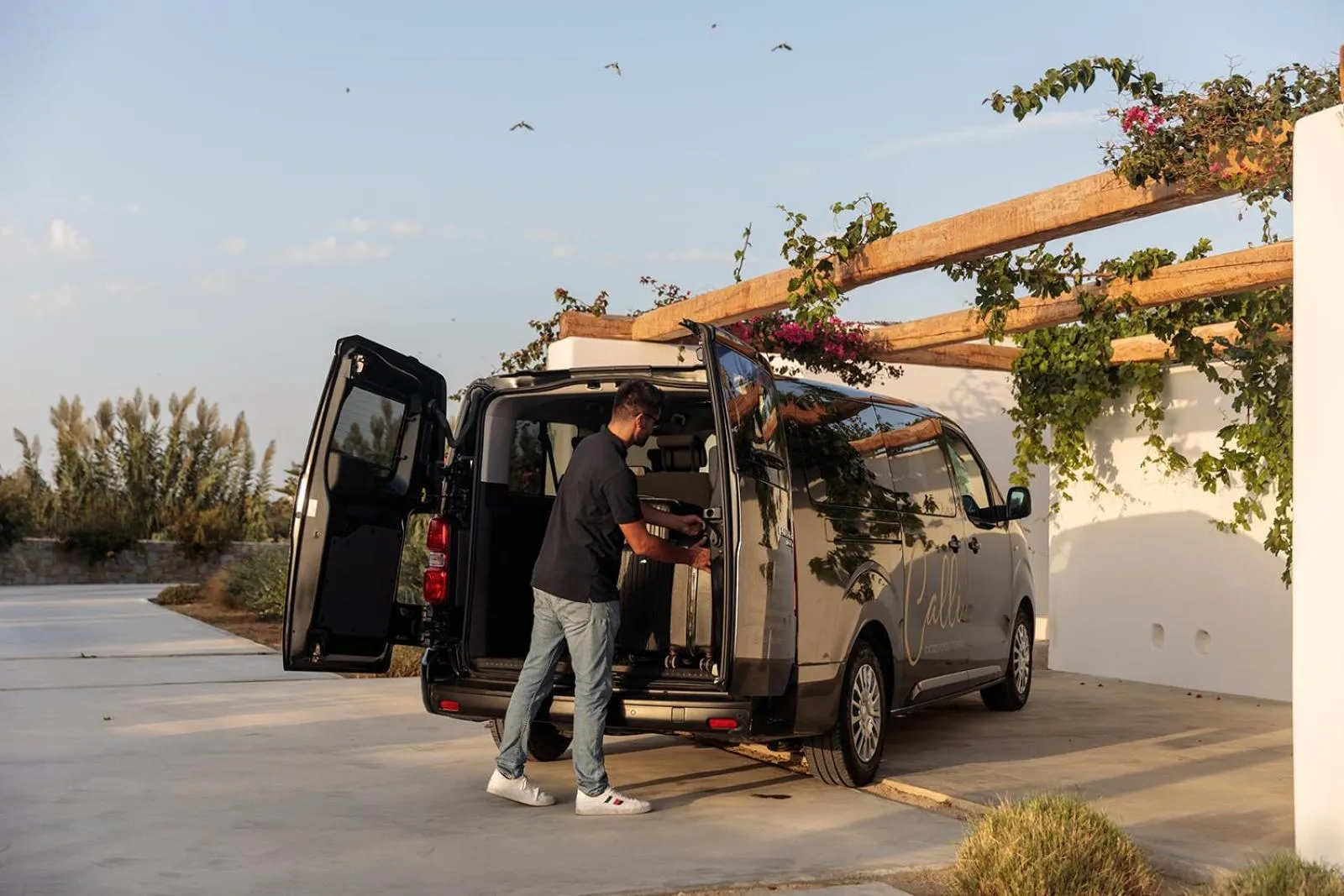 Property building in Evripus Suites