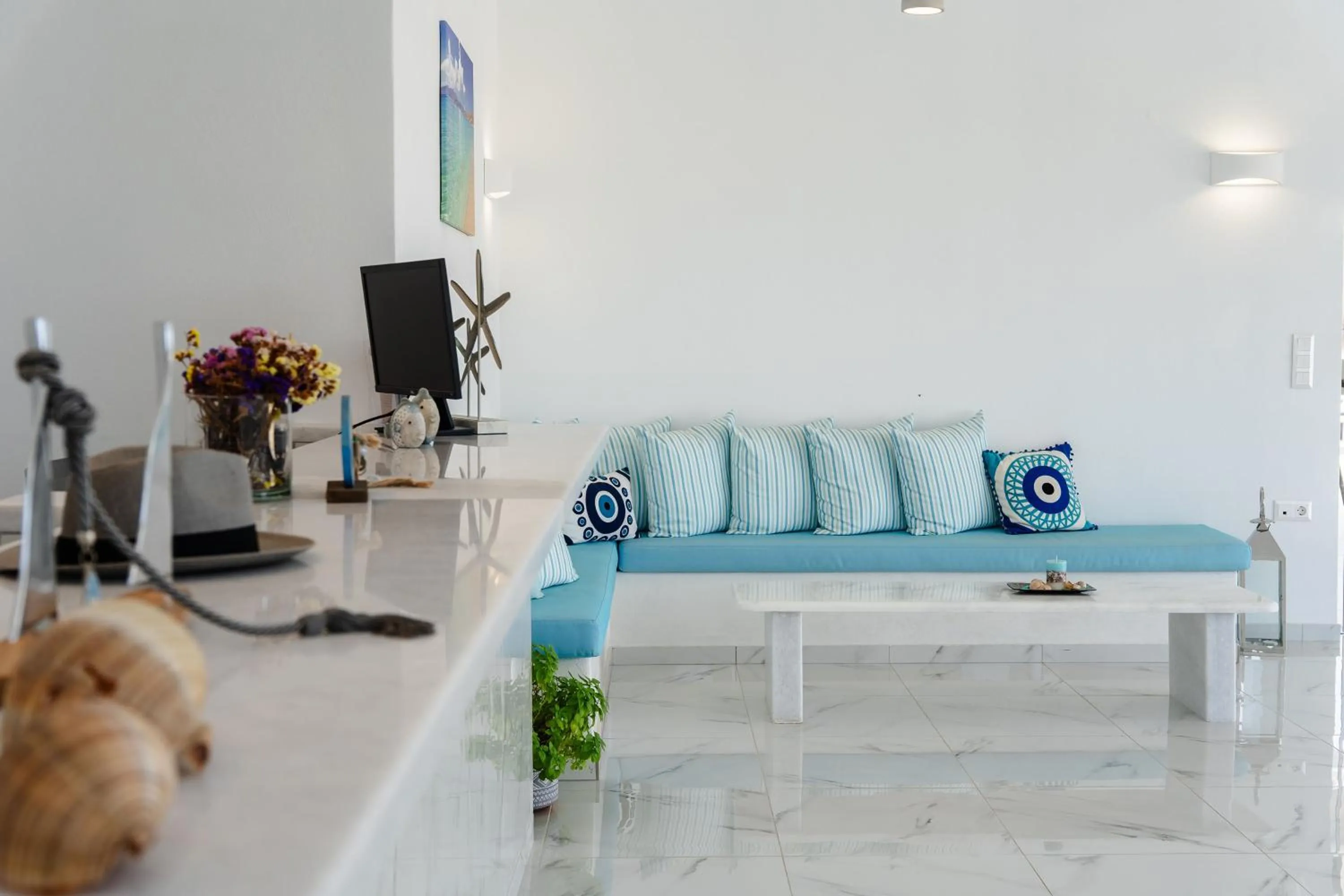 Property building in Evripus Suites