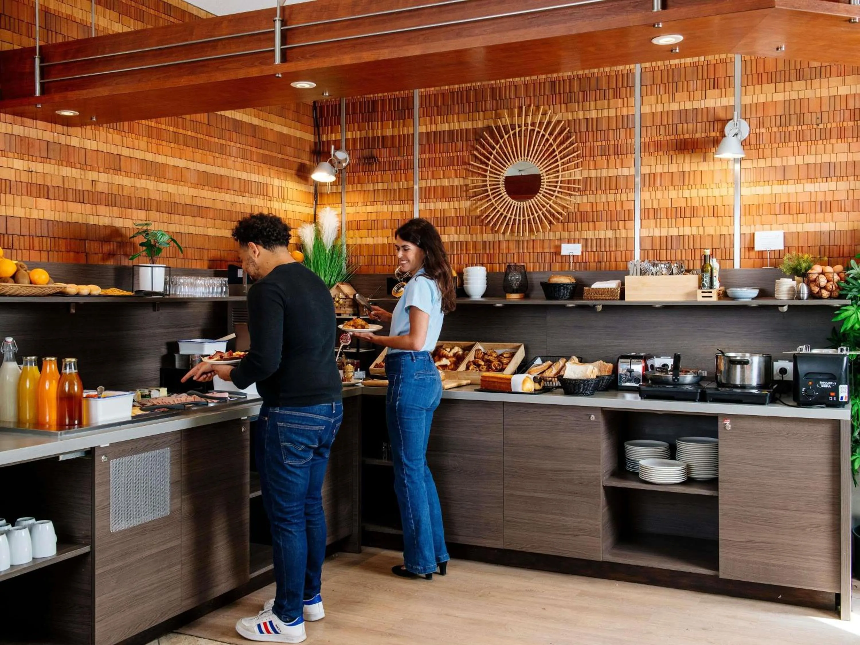 Breakfast in Aparthotel Adagio Paris XV