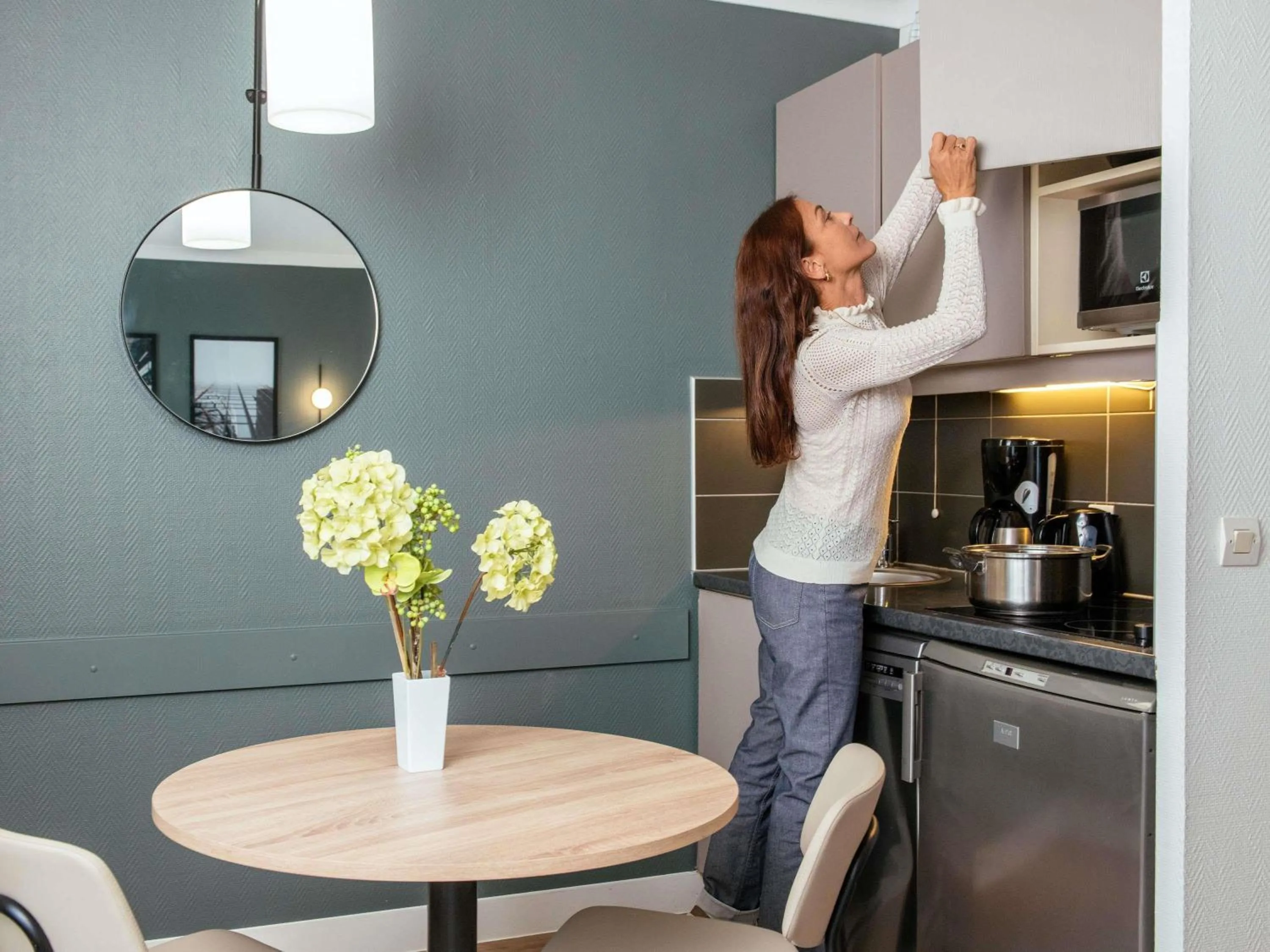 Bedroom in Aparthotel Adagio La Défense Le Parc