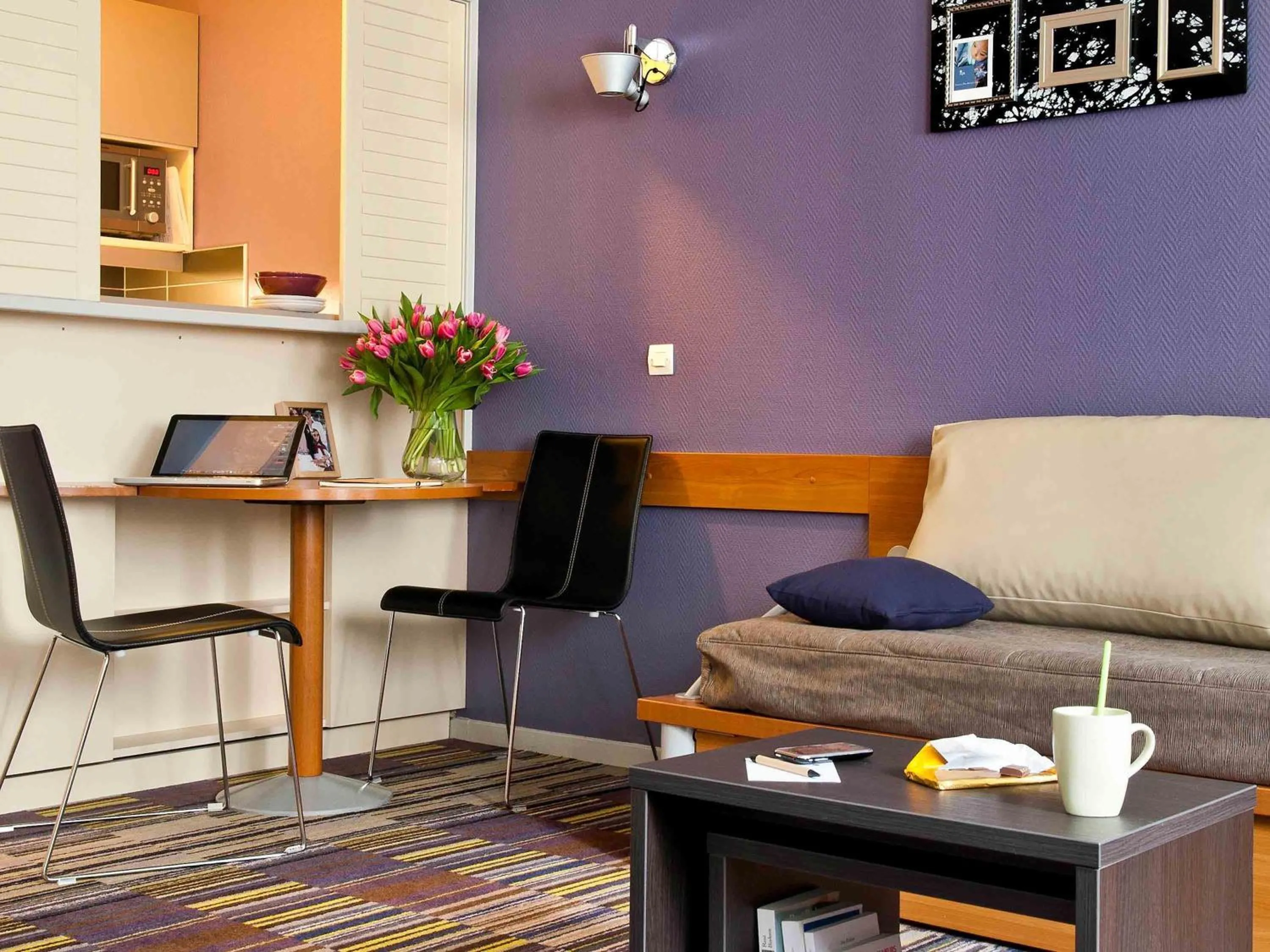 Bedroom in Aparthotel Adagio La Défense Le Parc