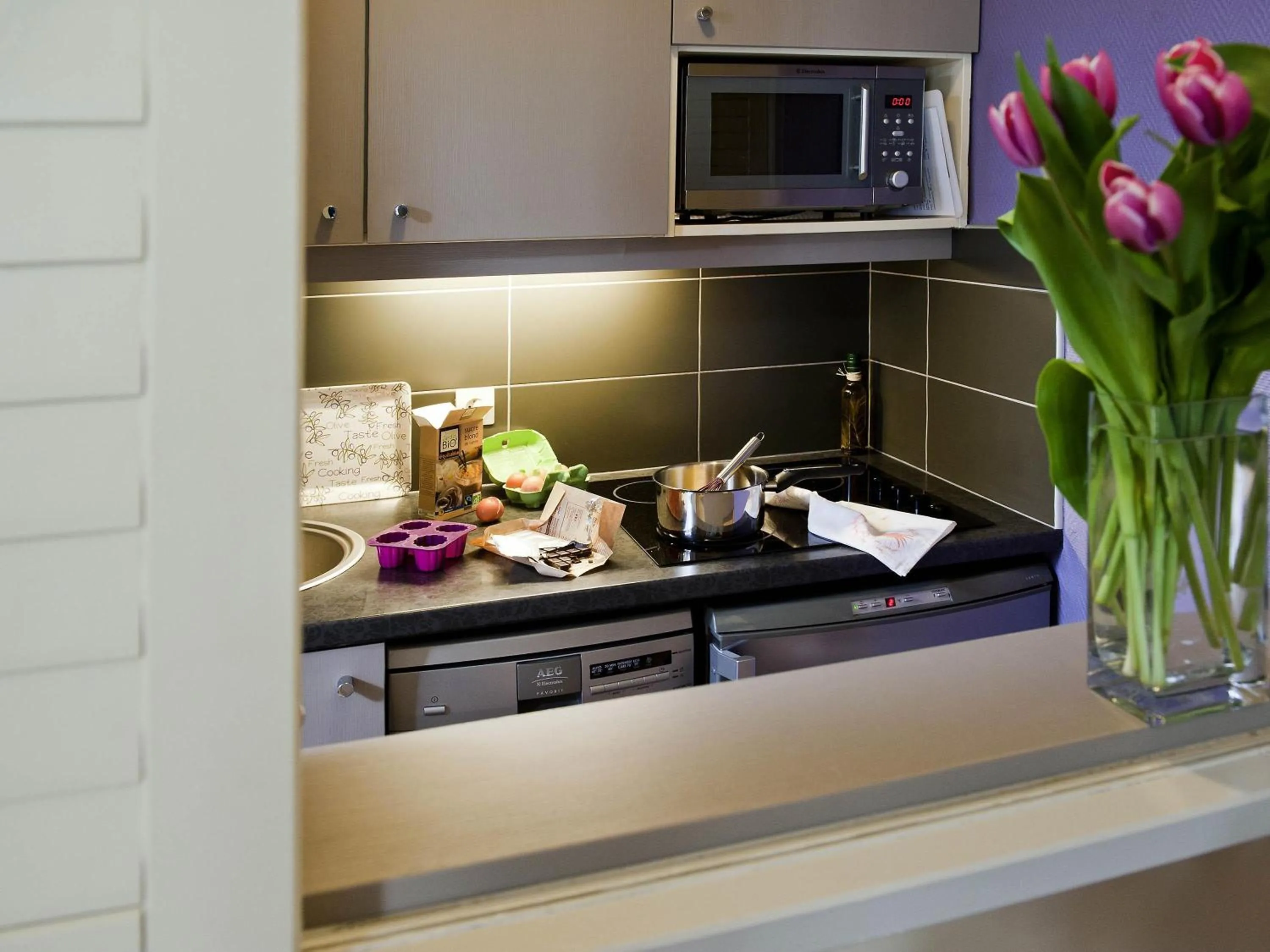 Bedroom in Aparthotel Adagio La Défense Le Parc