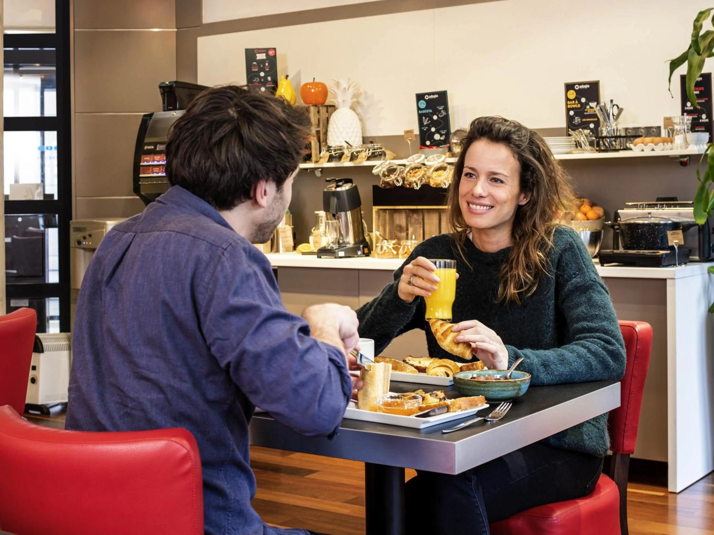 Breakfast in Aparthotel Adagio La Défense Kléber