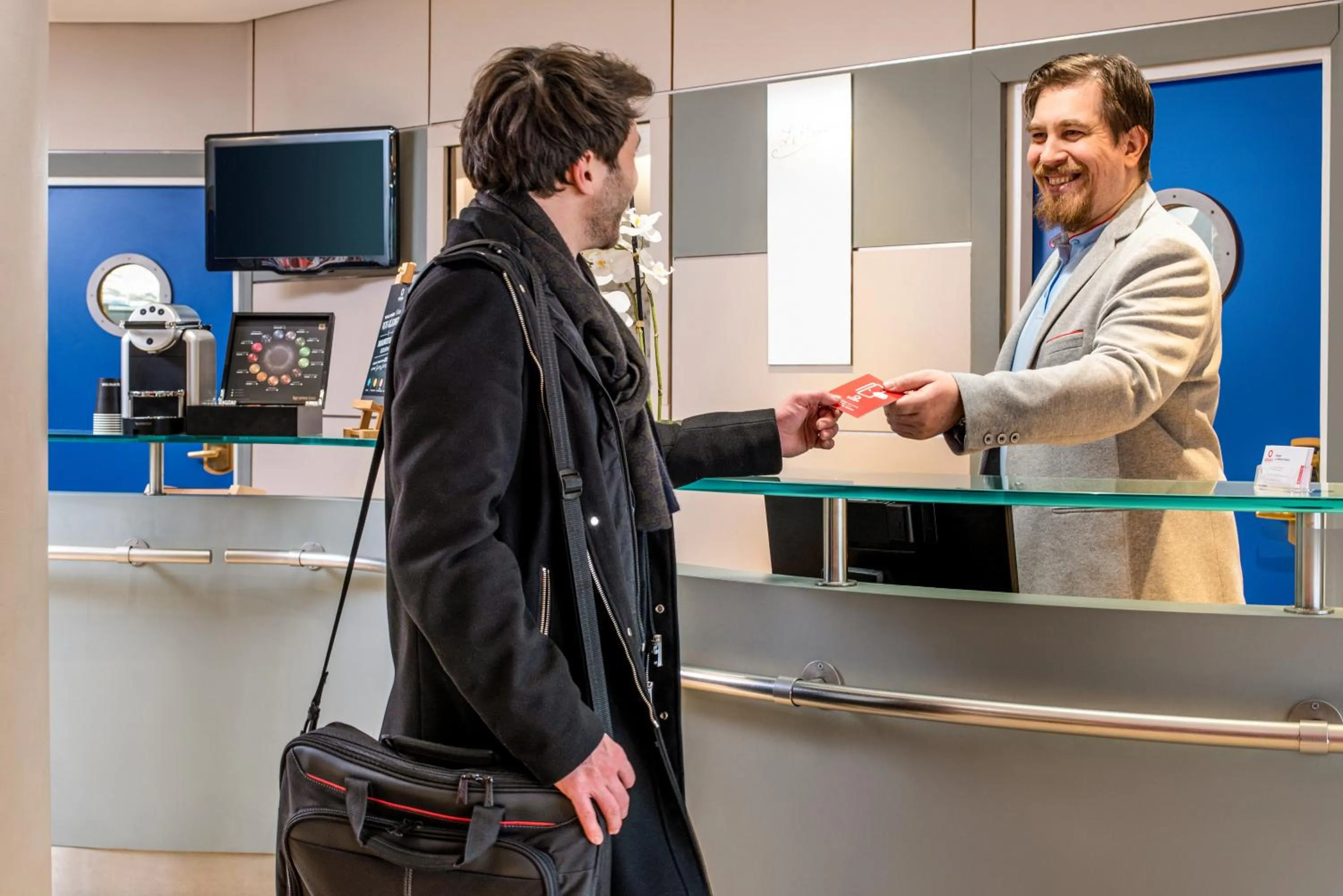 Lobby or reception in Aparthotel Adagio La Défense Kléber