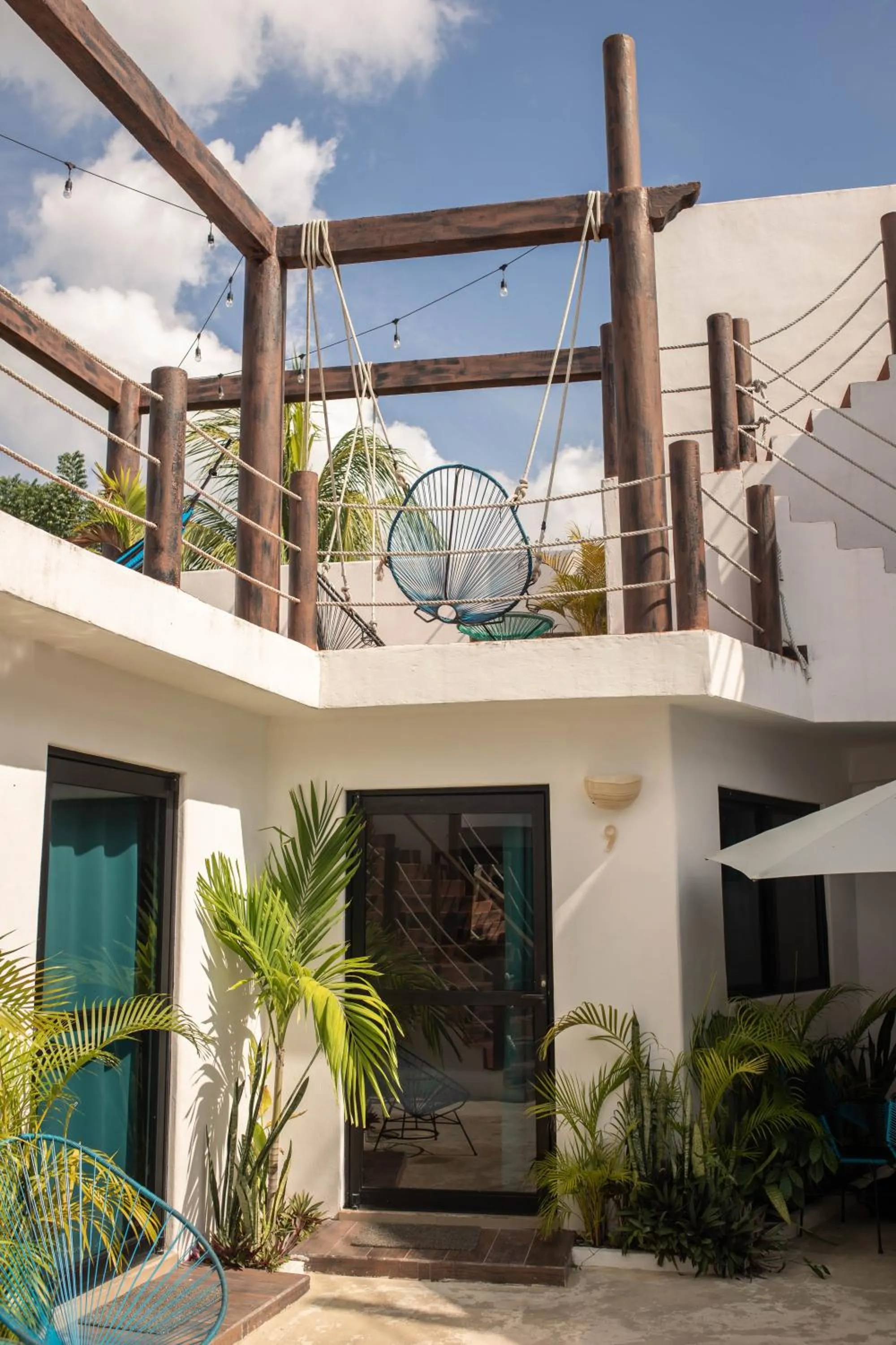 Property building in Ade Hotel Bacalar
