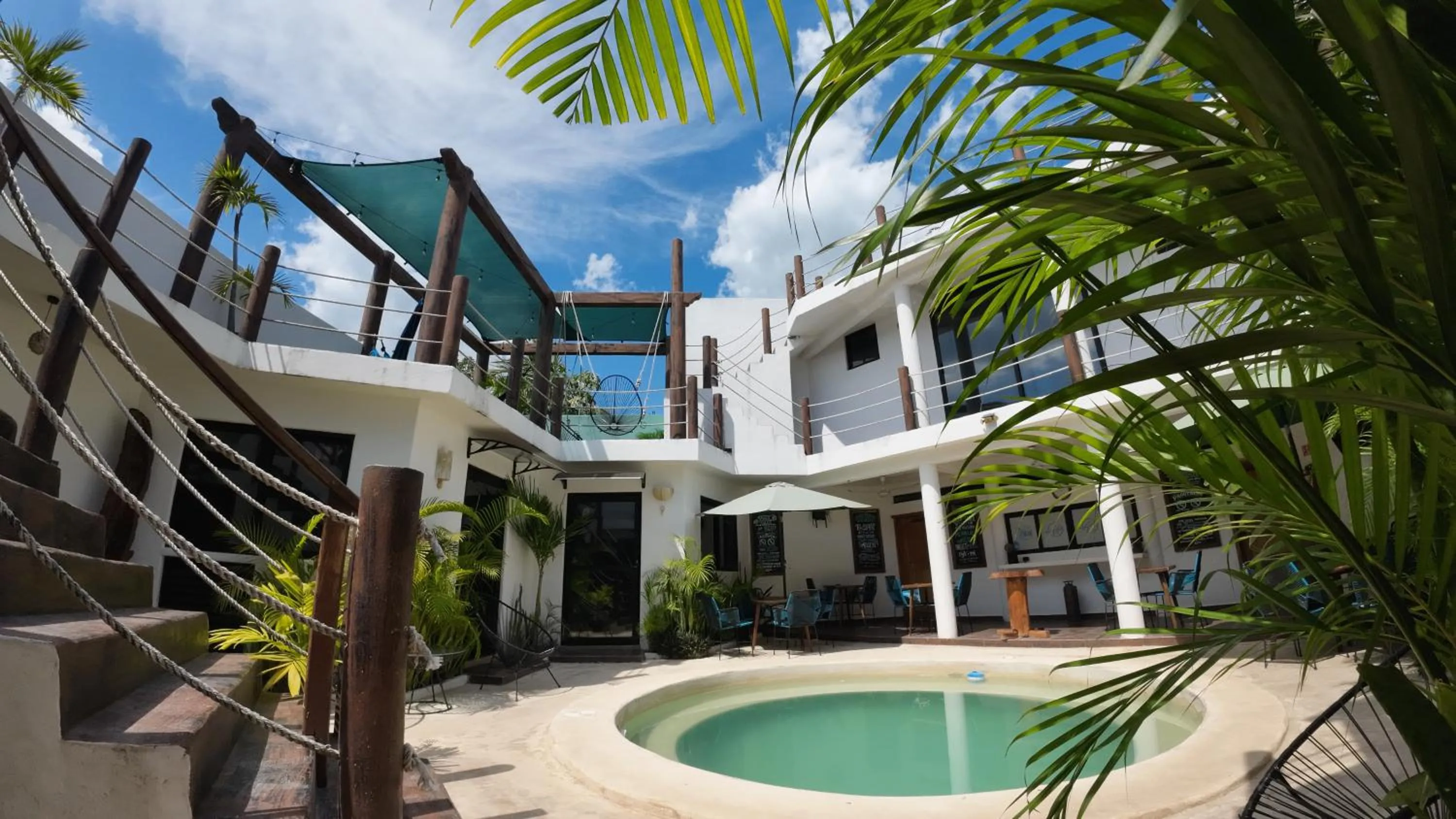 Balcony/Terrace in Ade Hotel Bacalar