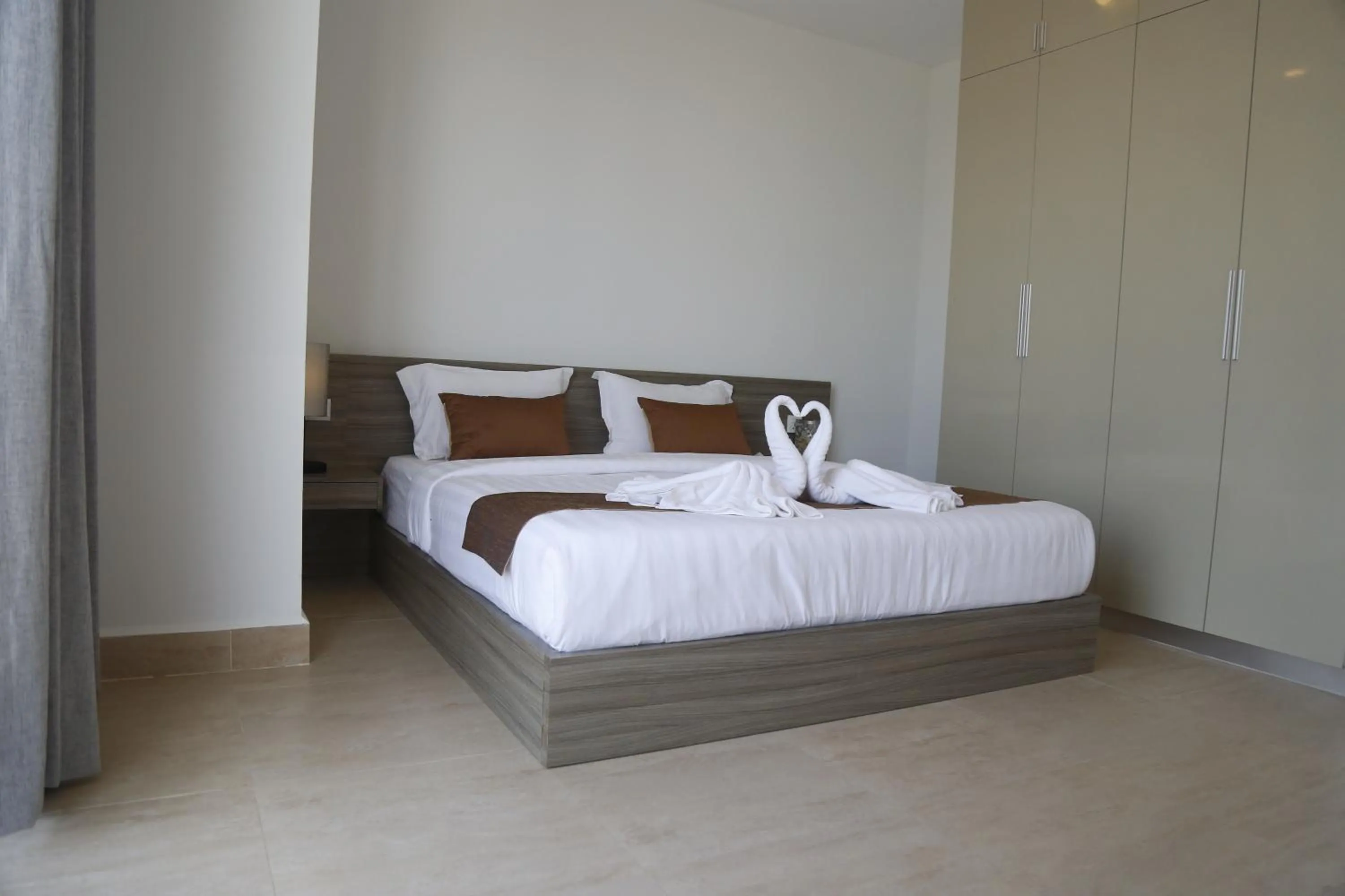 Bedroom, Bed in MekongView 3 CondoTel