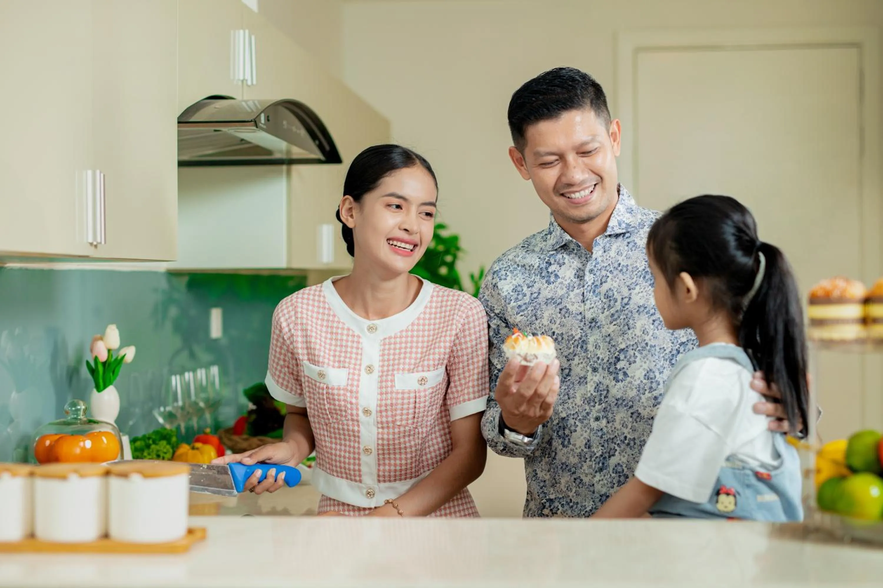 Kitchen or kitchenette in MekongView 3 CondoTel