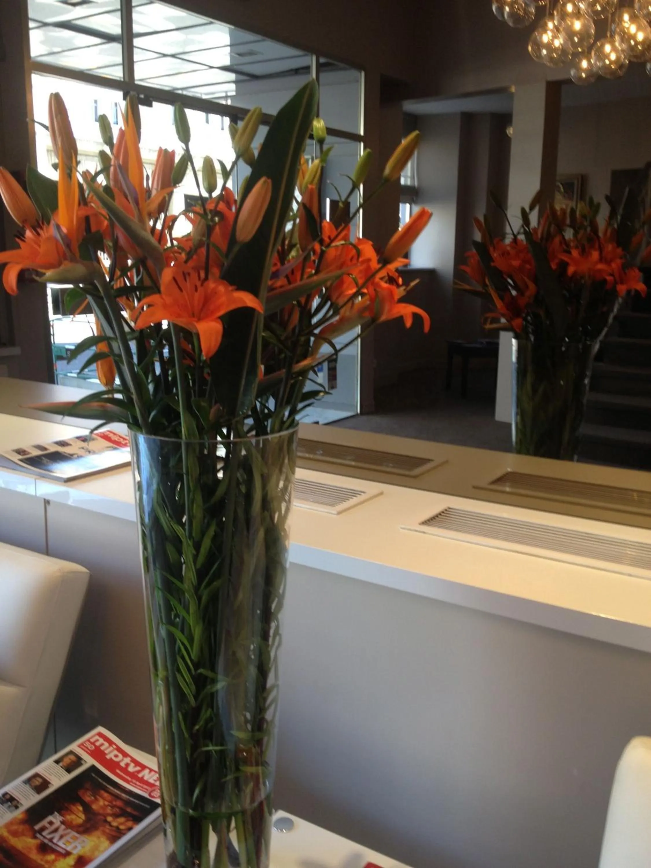 Decorative detail in Hôtel Ligure