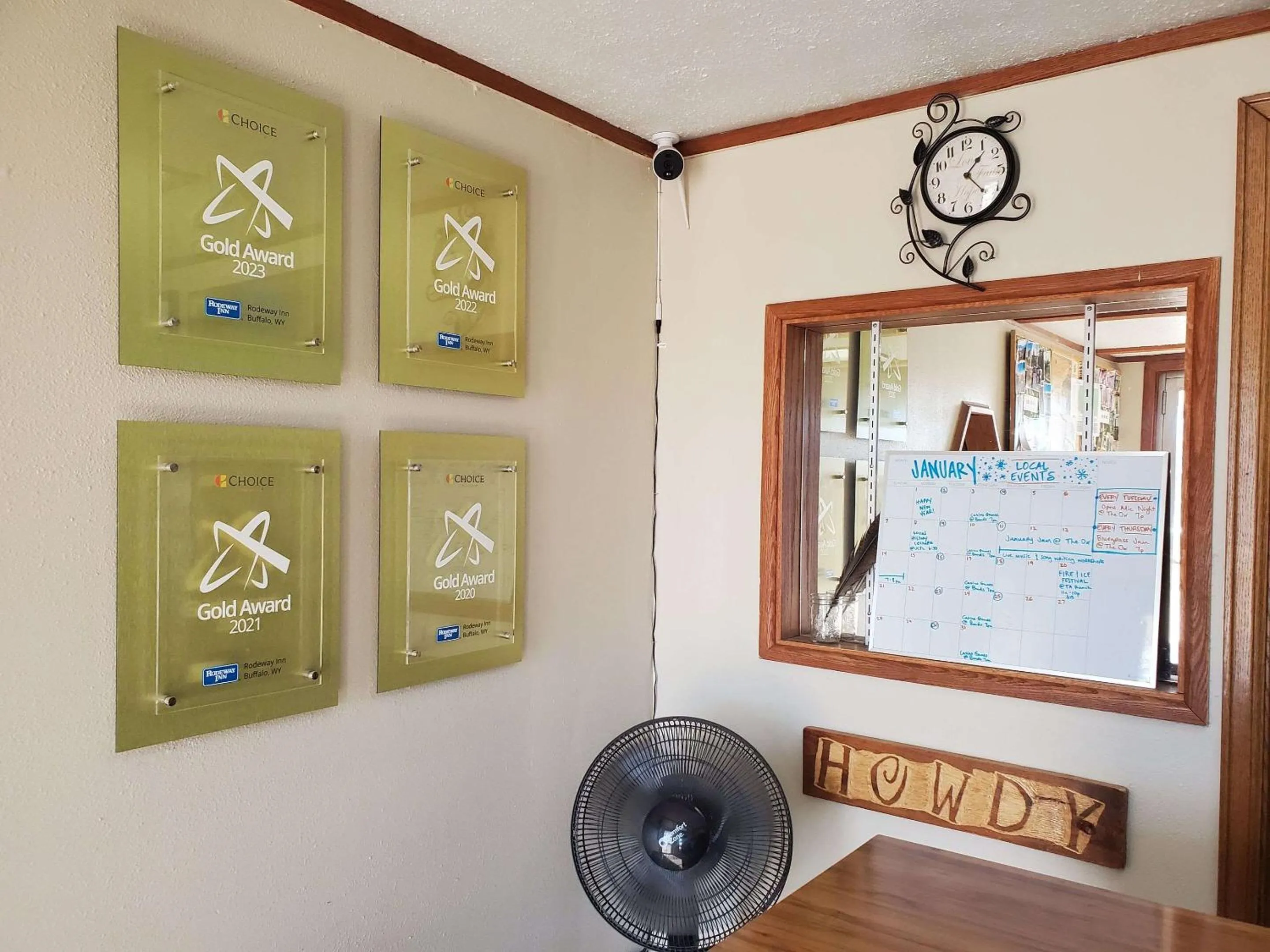 Lobby or reception in Rodeway Inn Buffalo