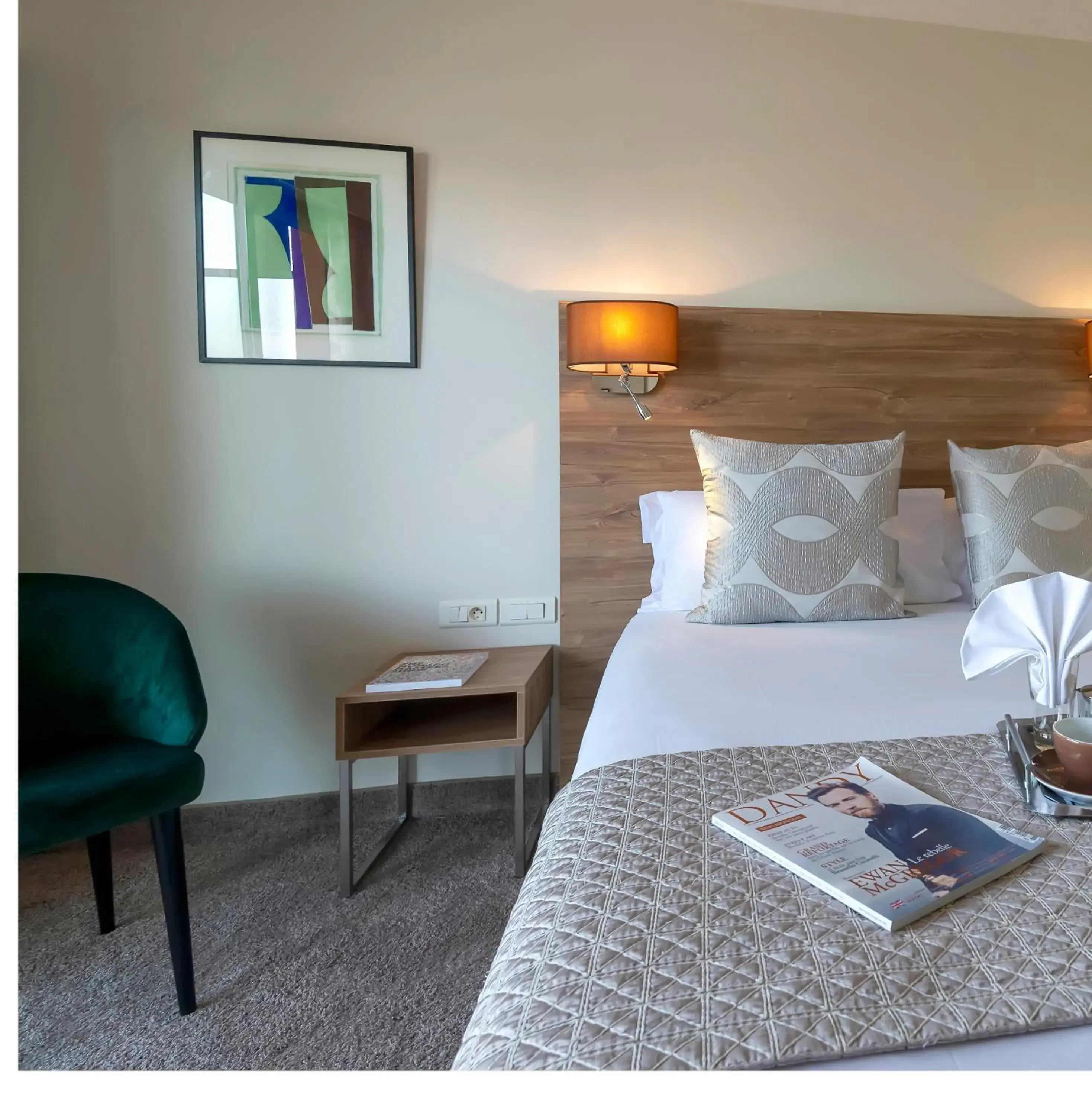 Privilege Double or Twin Room with Balcony in Servotel Saint-Vincent Privilege Double or Twin Room with Balcony in Servotel Saint-Vincent