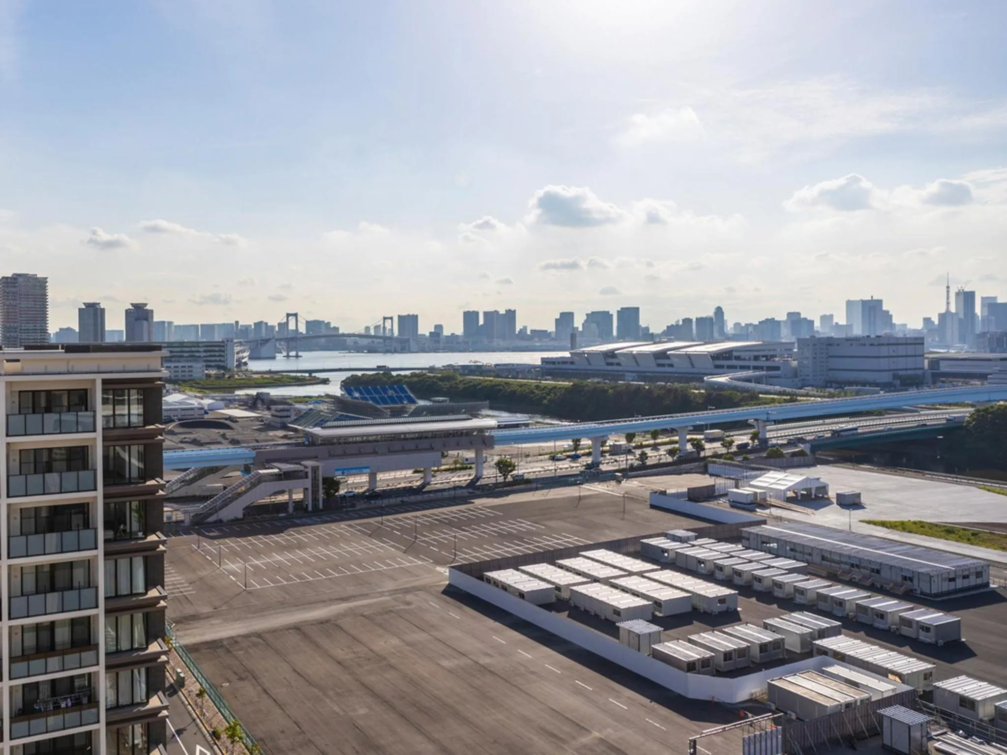 City view in Far East Village Hotel Tokyo Ariake