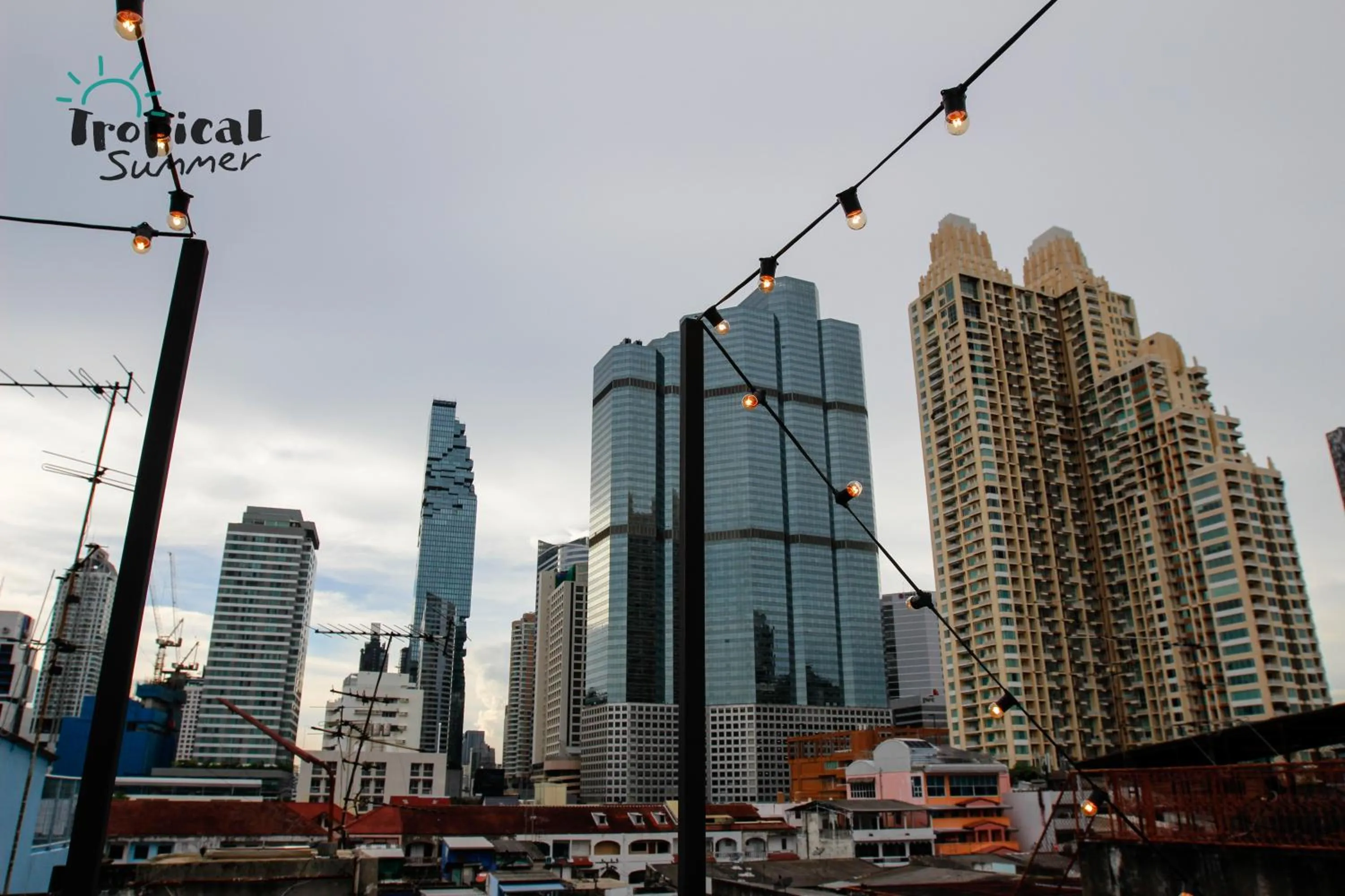 City view in Tropical Summer Hostel