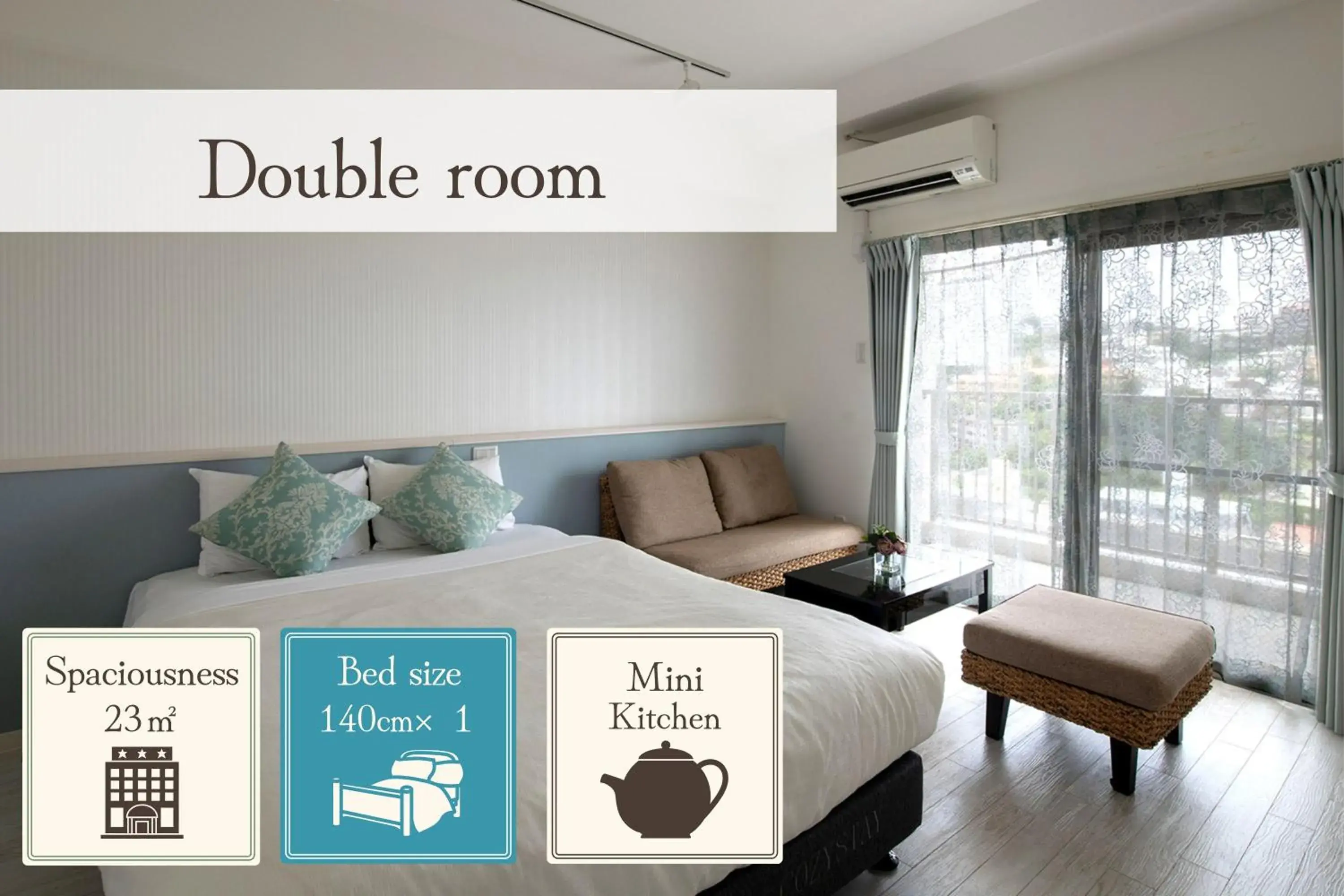 Double Room in Cozy Stay in Naha Double Room in Cozy Stay in Naha