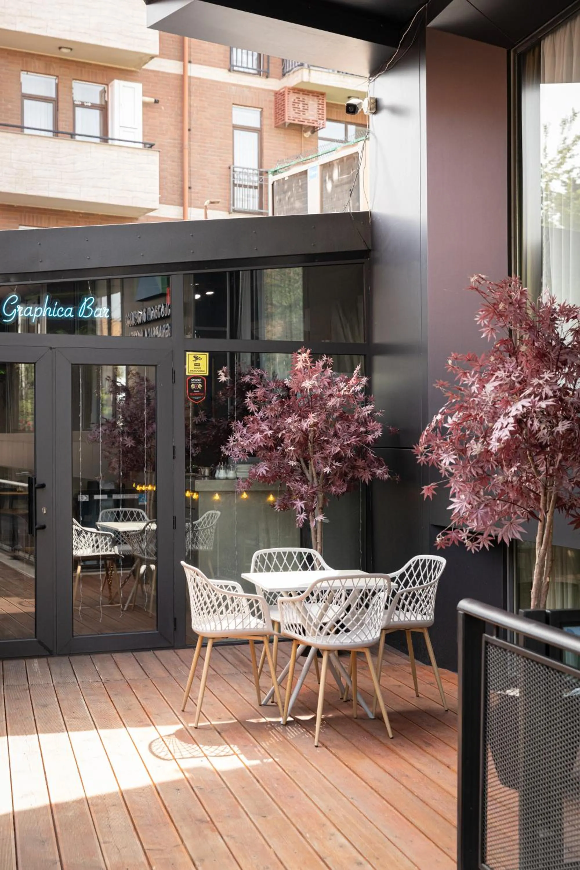 Balcony/Terrace in Graphica Tbilisi Hotel