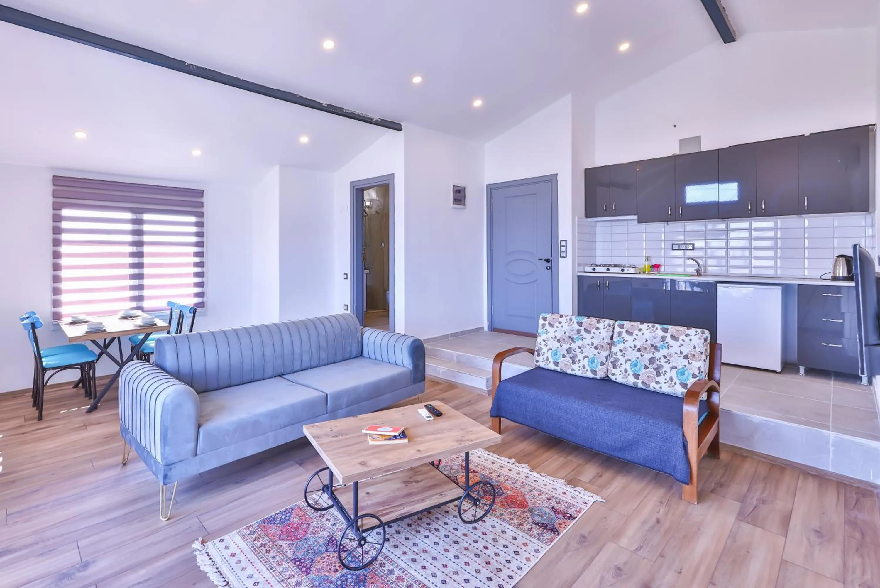 Seating area in 3 House Apart