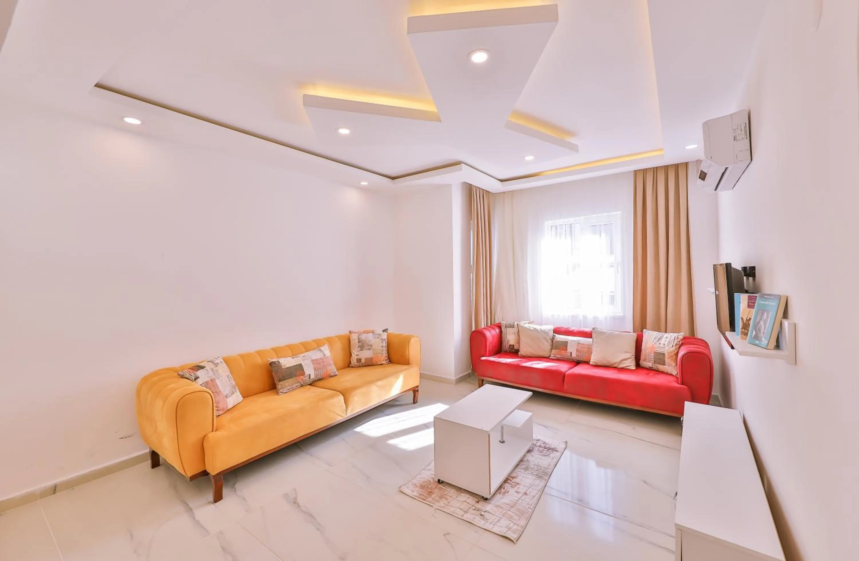 Seating area in 3 House Apart